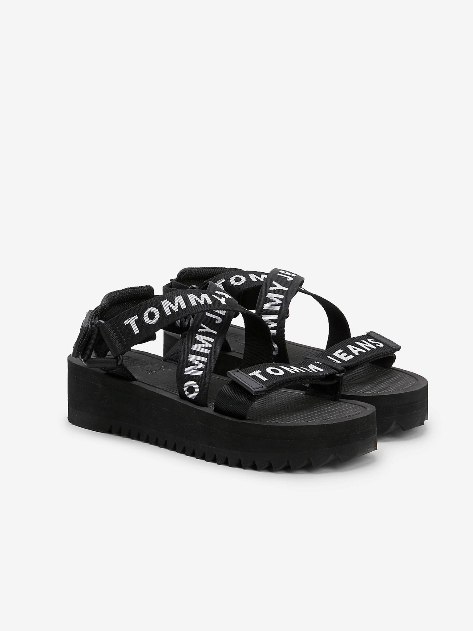 Tommy Jeans Sandals Black - Pepit.gr