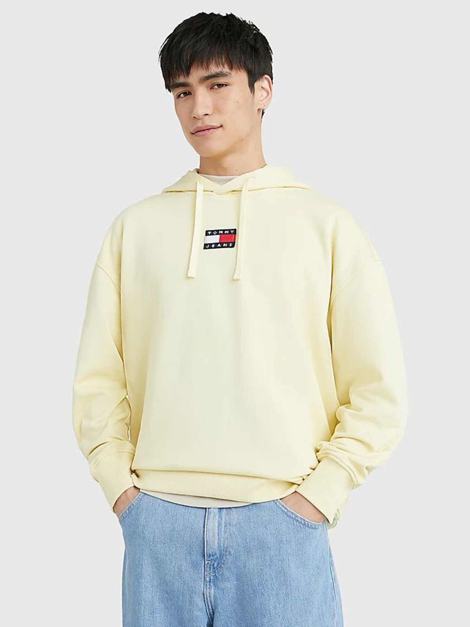 Tommy Jeans Sweatshirt Yellow - Pepit.gr