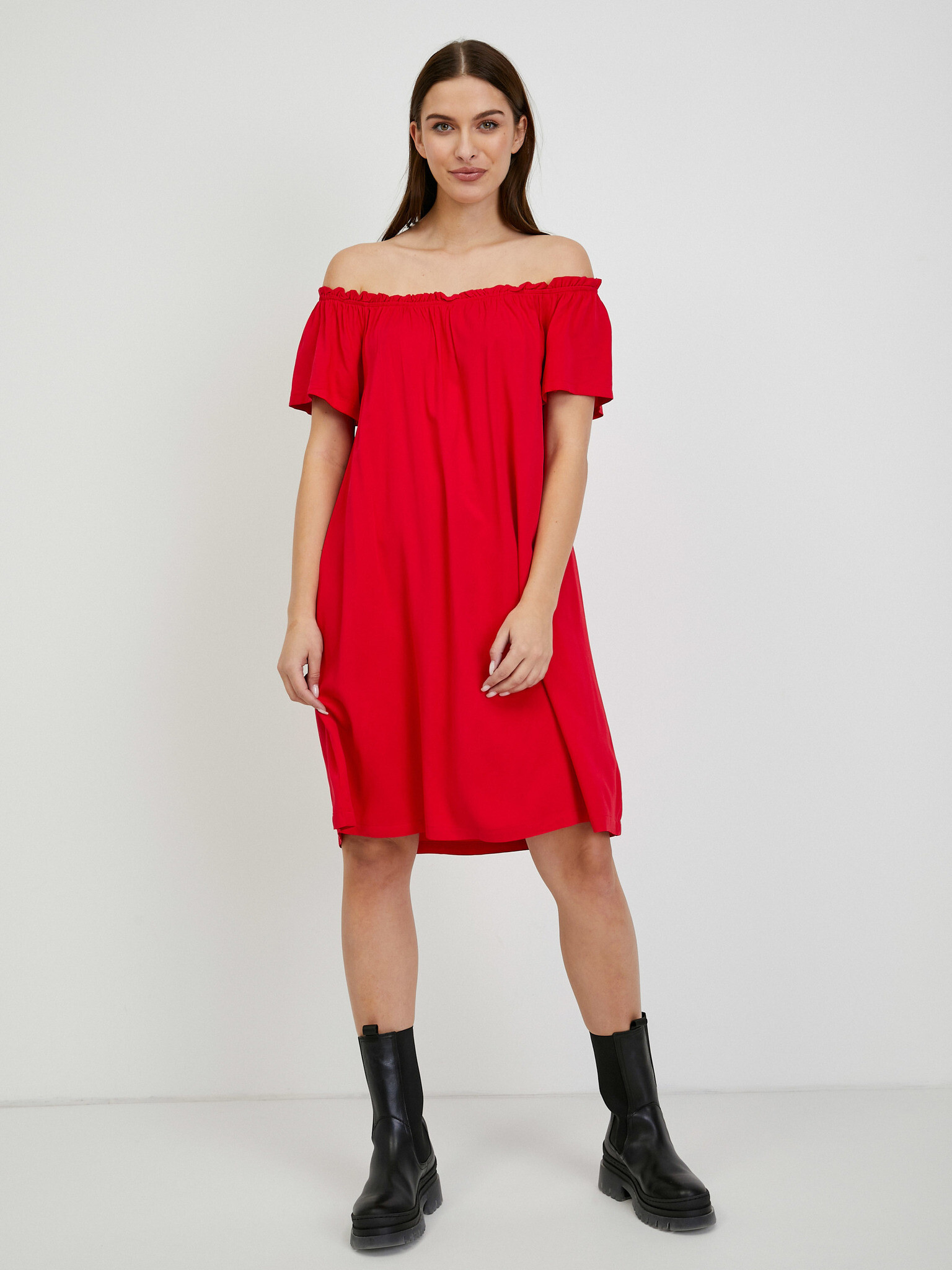 TOP SECRET Dresses Red - Pepit.gr