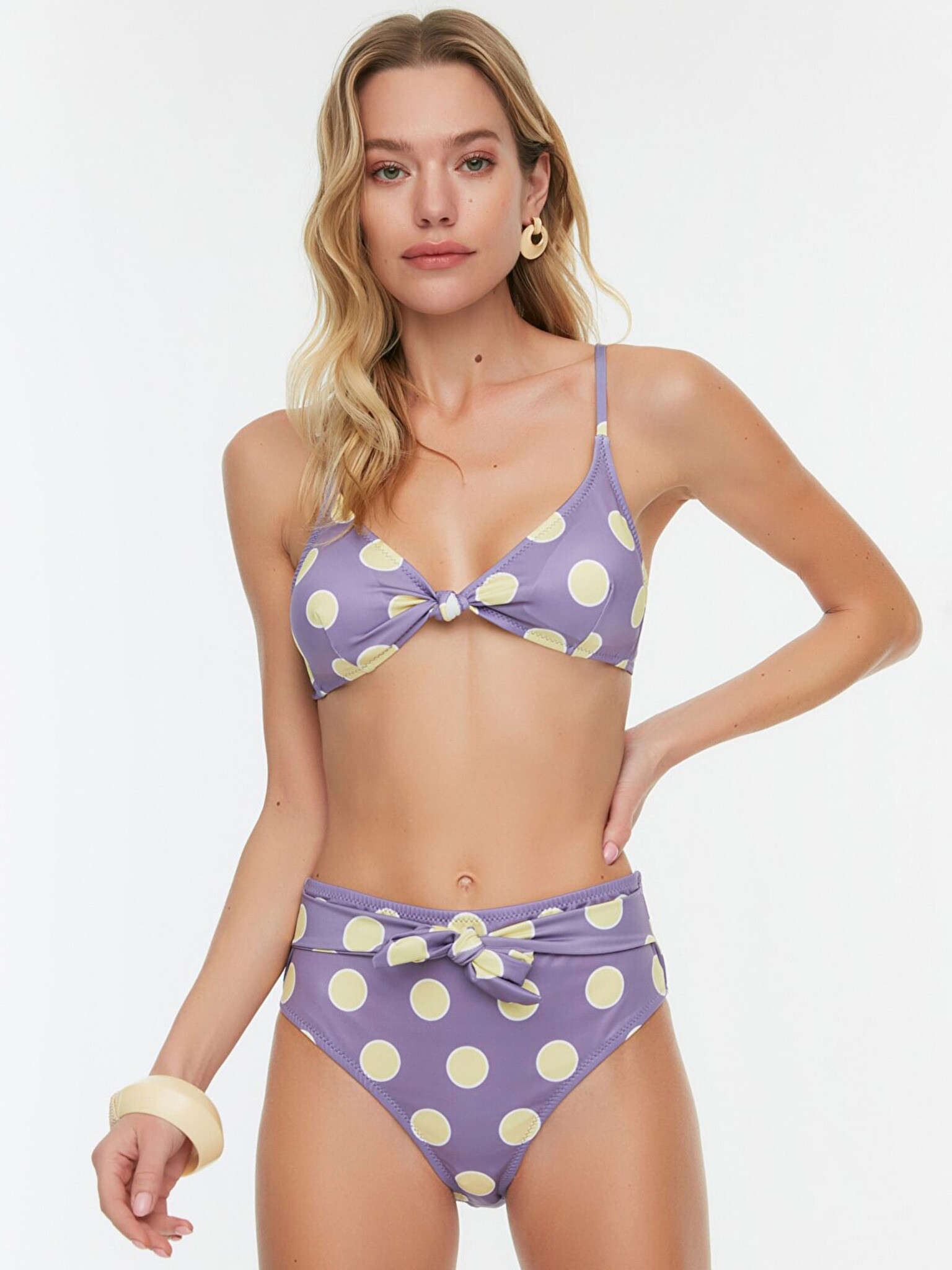 Trendyol Bikini bottom Violet - Pepit.gr