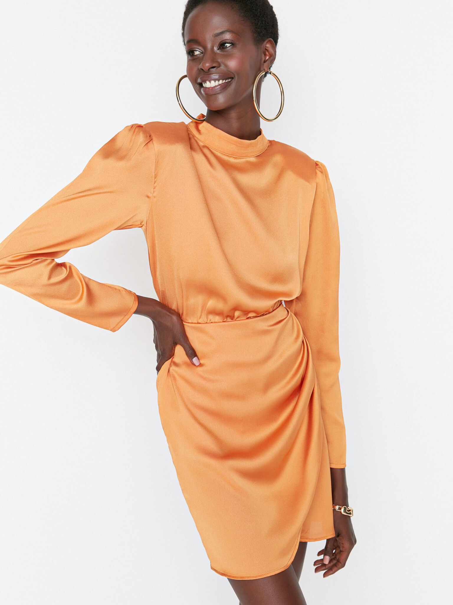 Trendyol Dresses Orange - Pepit.gr