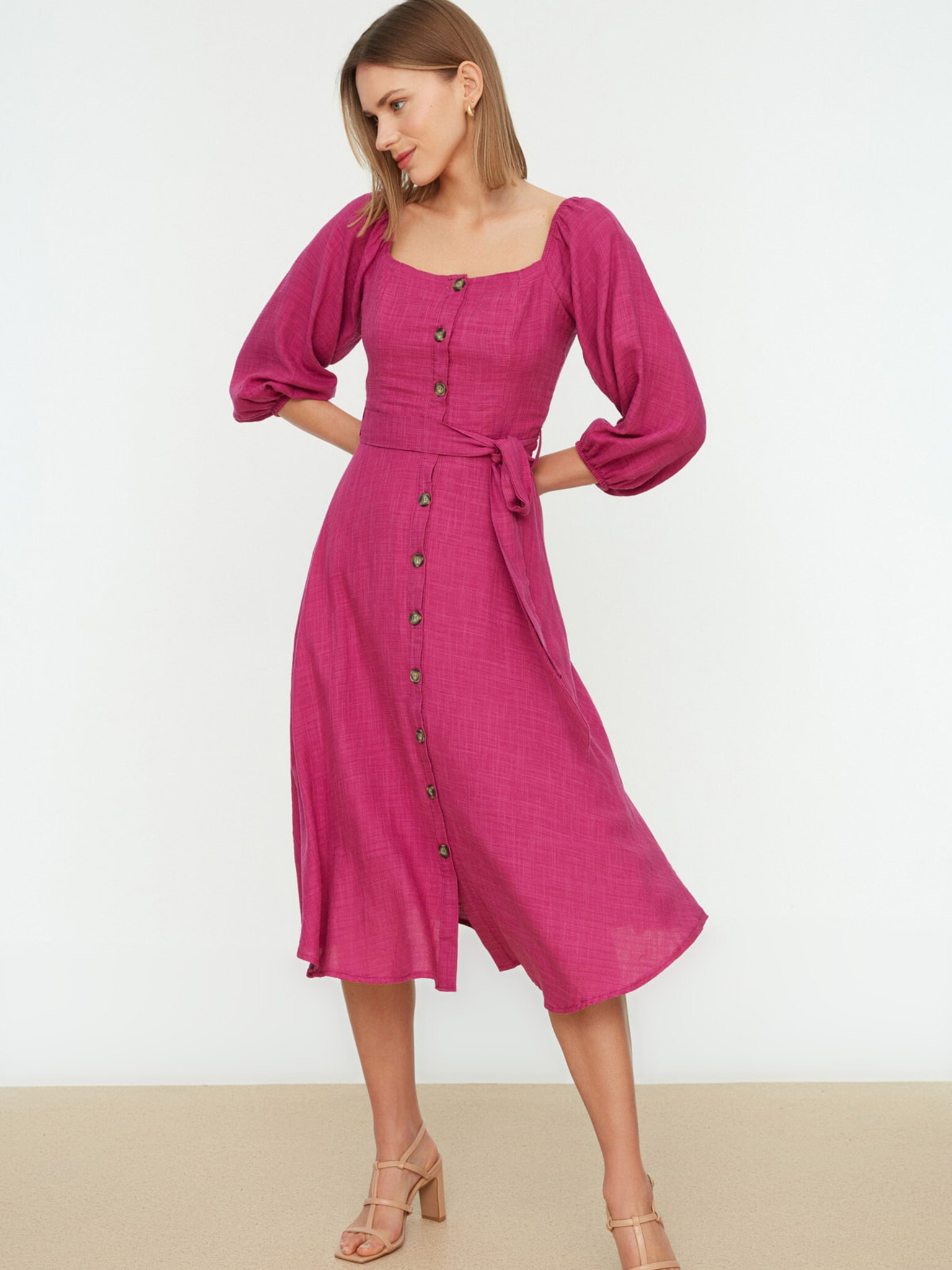 Trendyol Dresses Pink - Pepit.gr