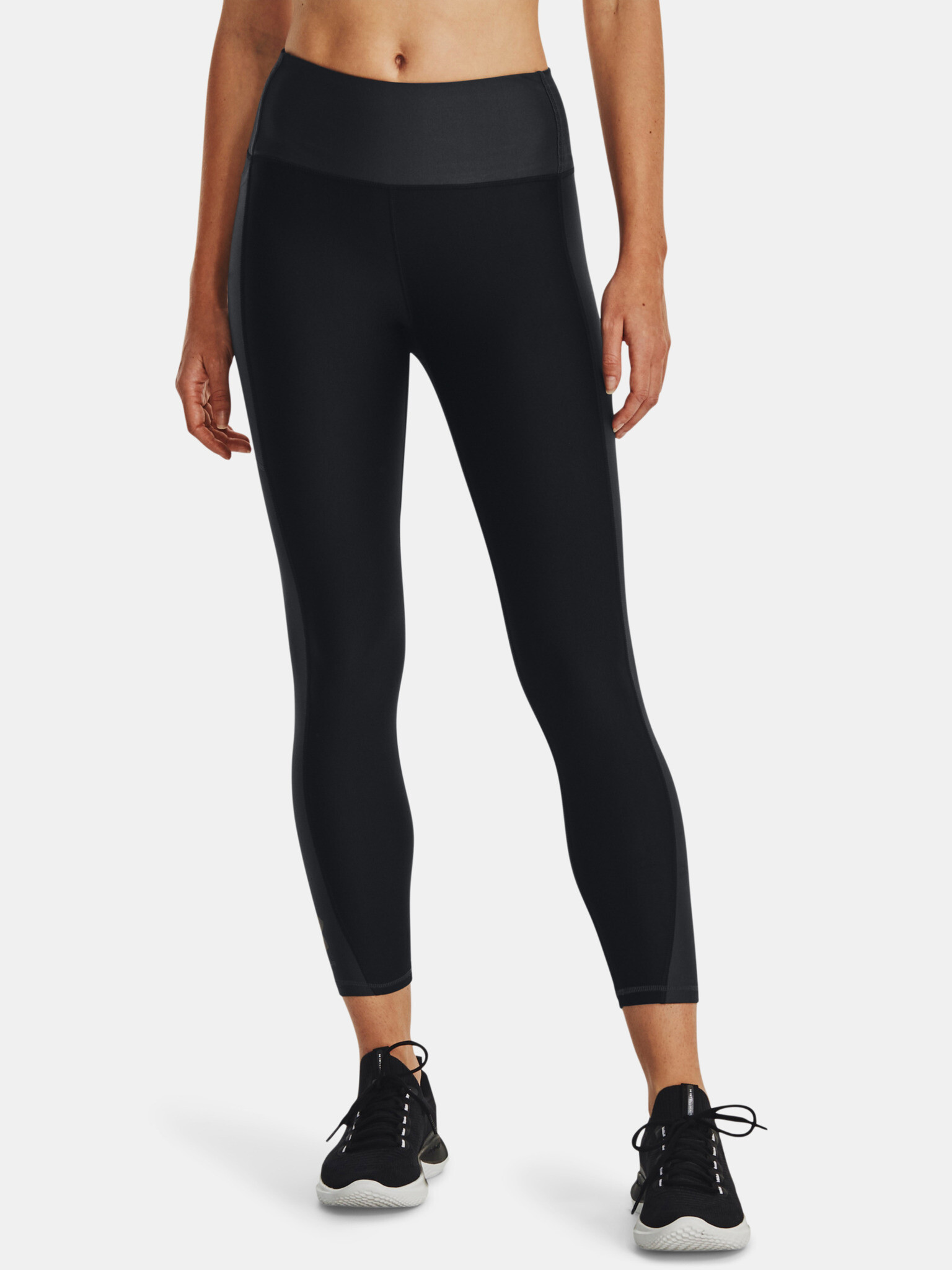 Under Armour Armour Blocked Ankle Legging-BLK Leggings Black - Pepit.gr