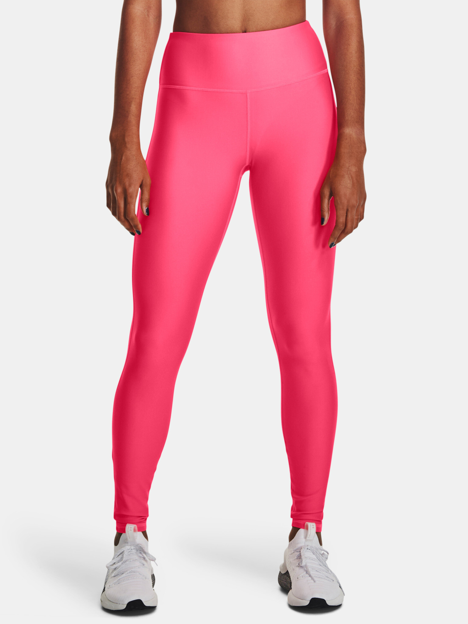 Under Armour Armour Branded Leggings Pink - Pepit.gr