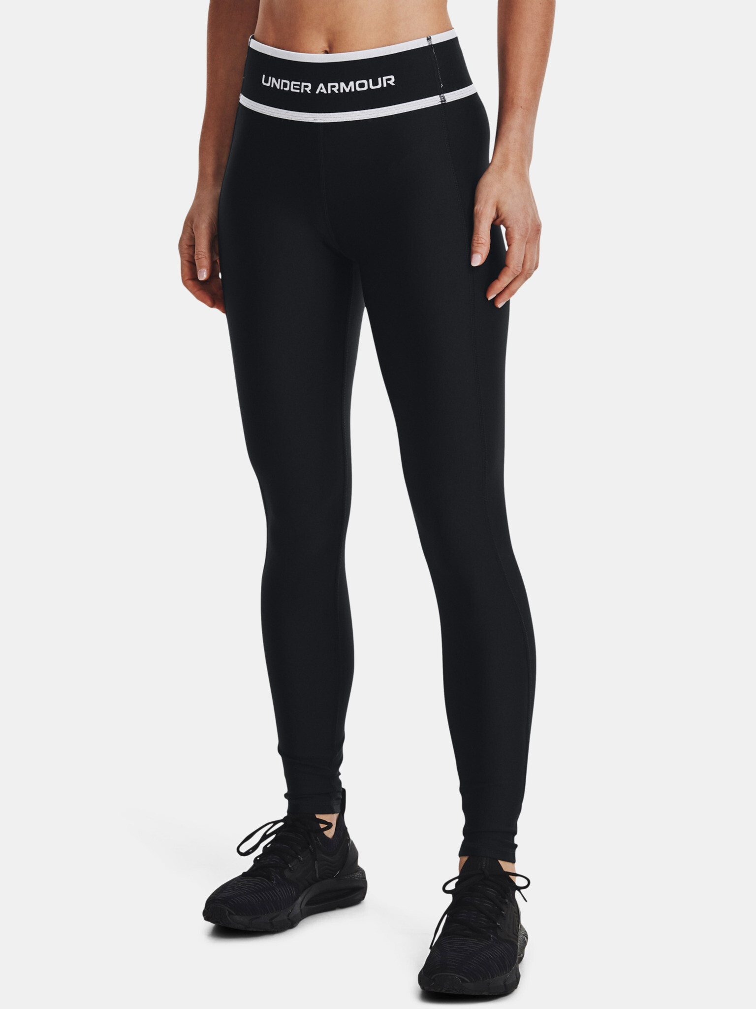 Under Armour Armour Branded WB Leggings Black - Pepit.gr