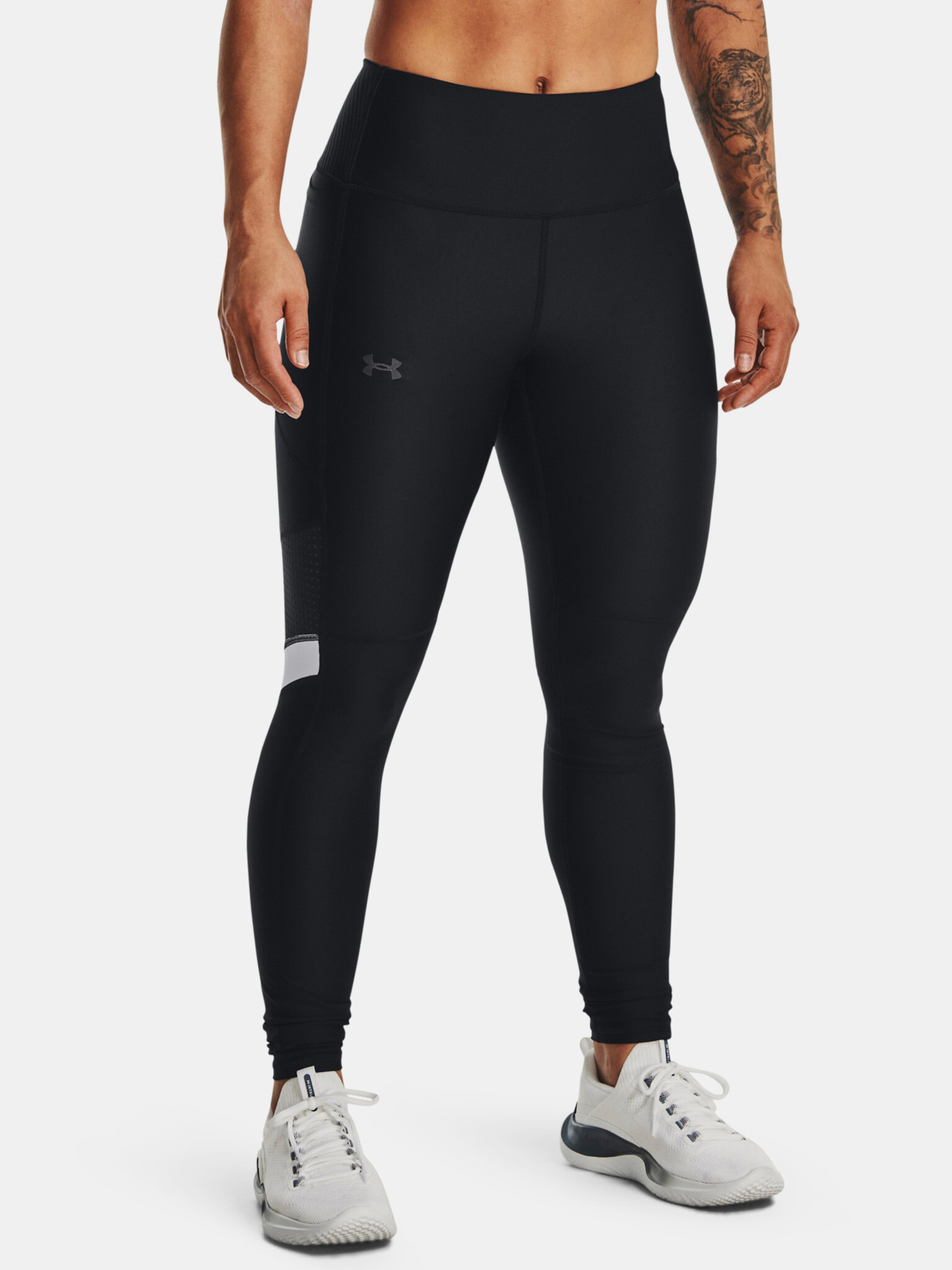 Under Armour Armour Mesh Panel Leggings Black - Pepit.gr