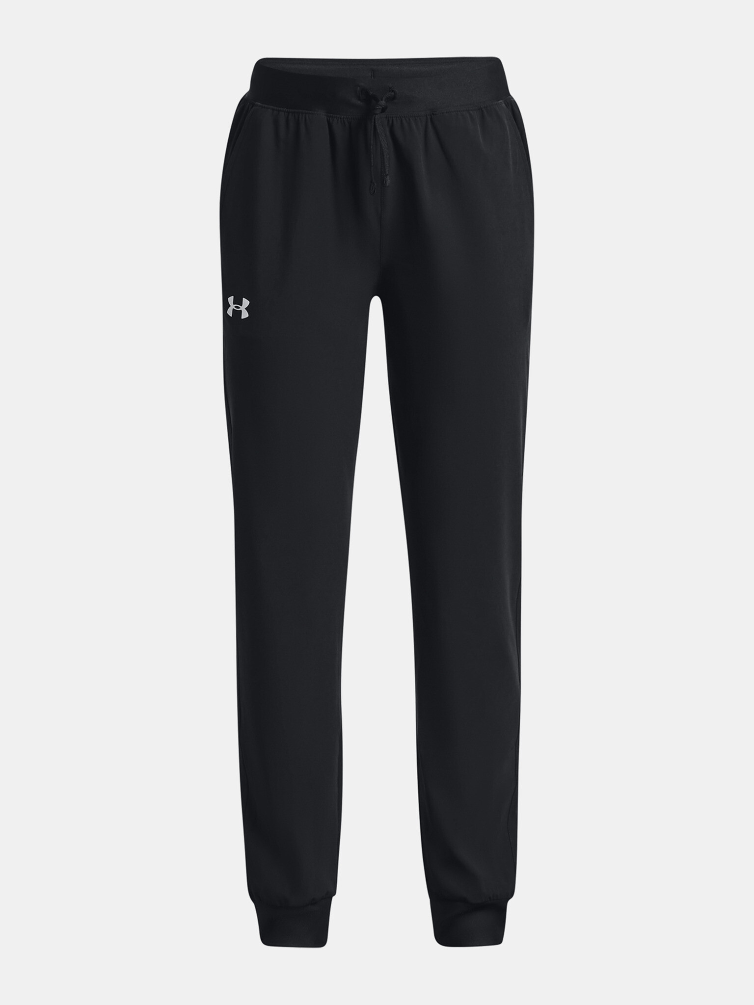 Under Armour Armour Sport Woven Kids Trousers Black - Pepit.gr