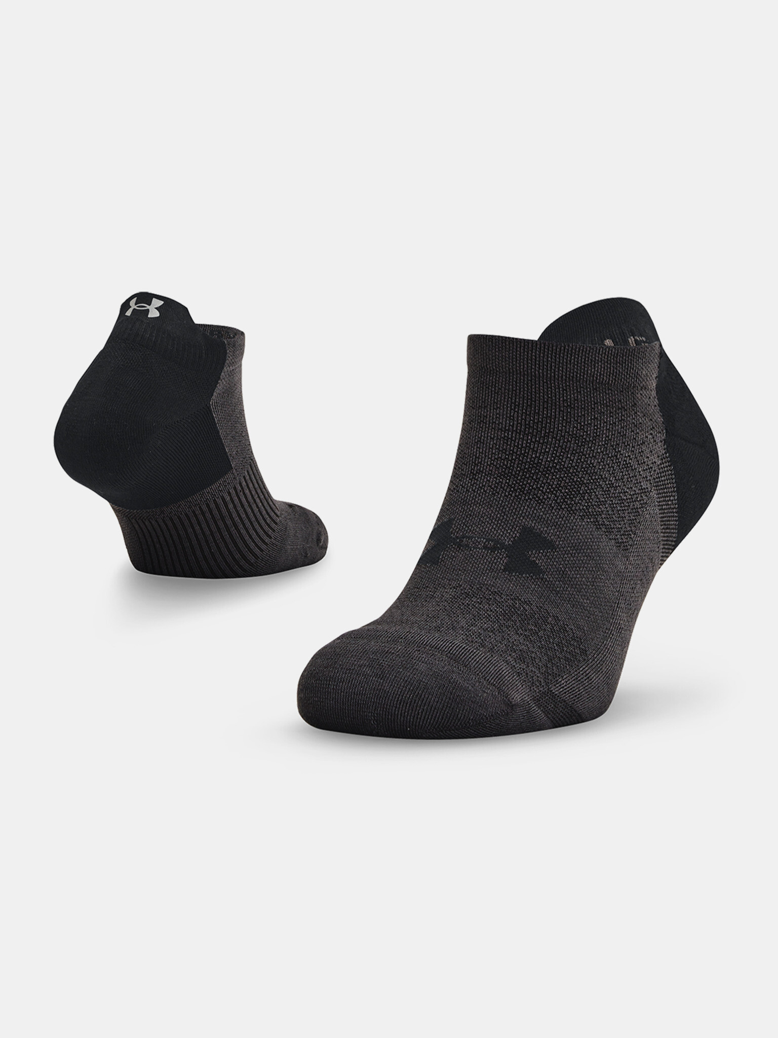 Under Armour ArmourDry Run No Show Socks Black - Pepit.gr