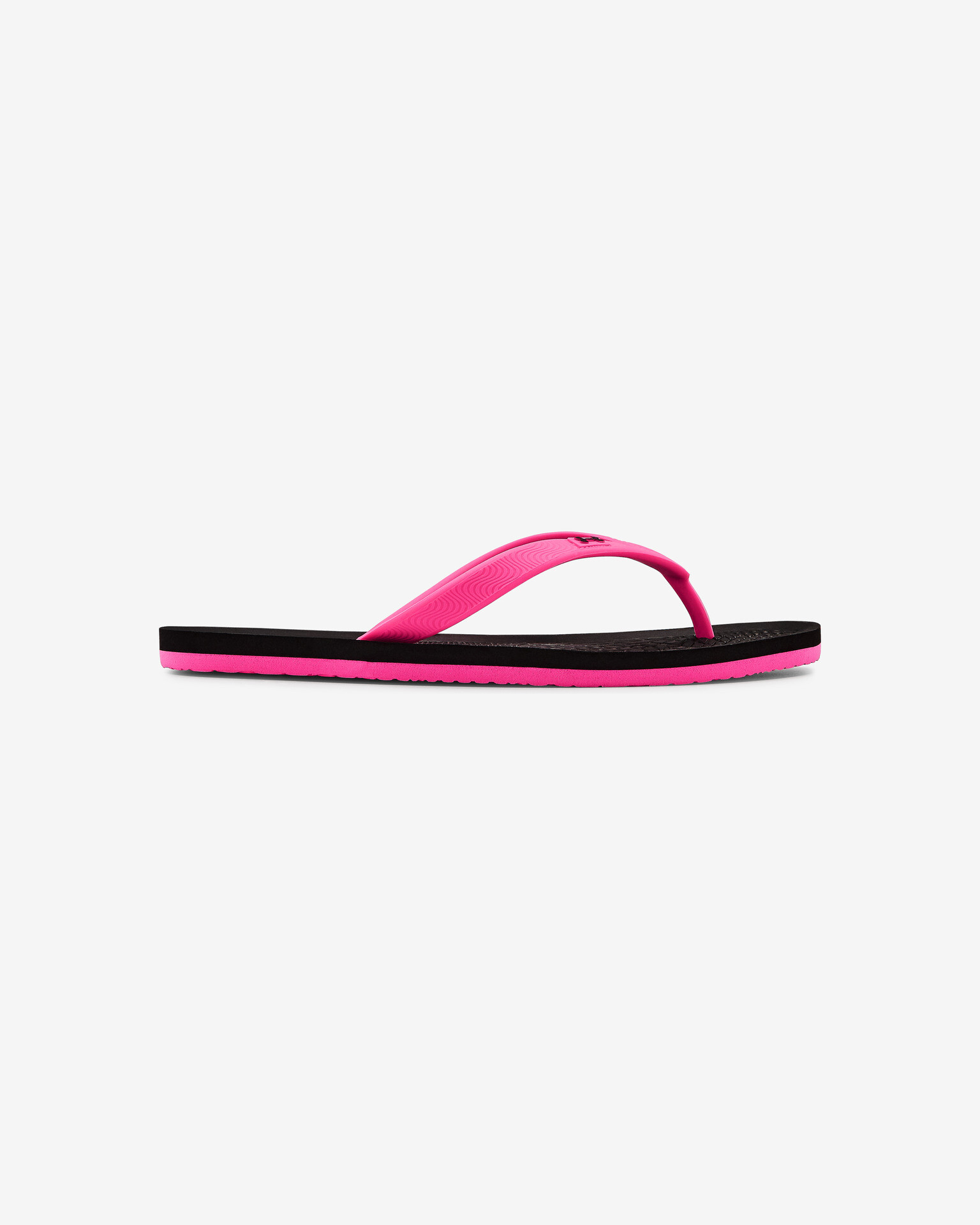 Under Armour Atlantic Dune II Kids Flip-flops Black Pink - Pepit.gr