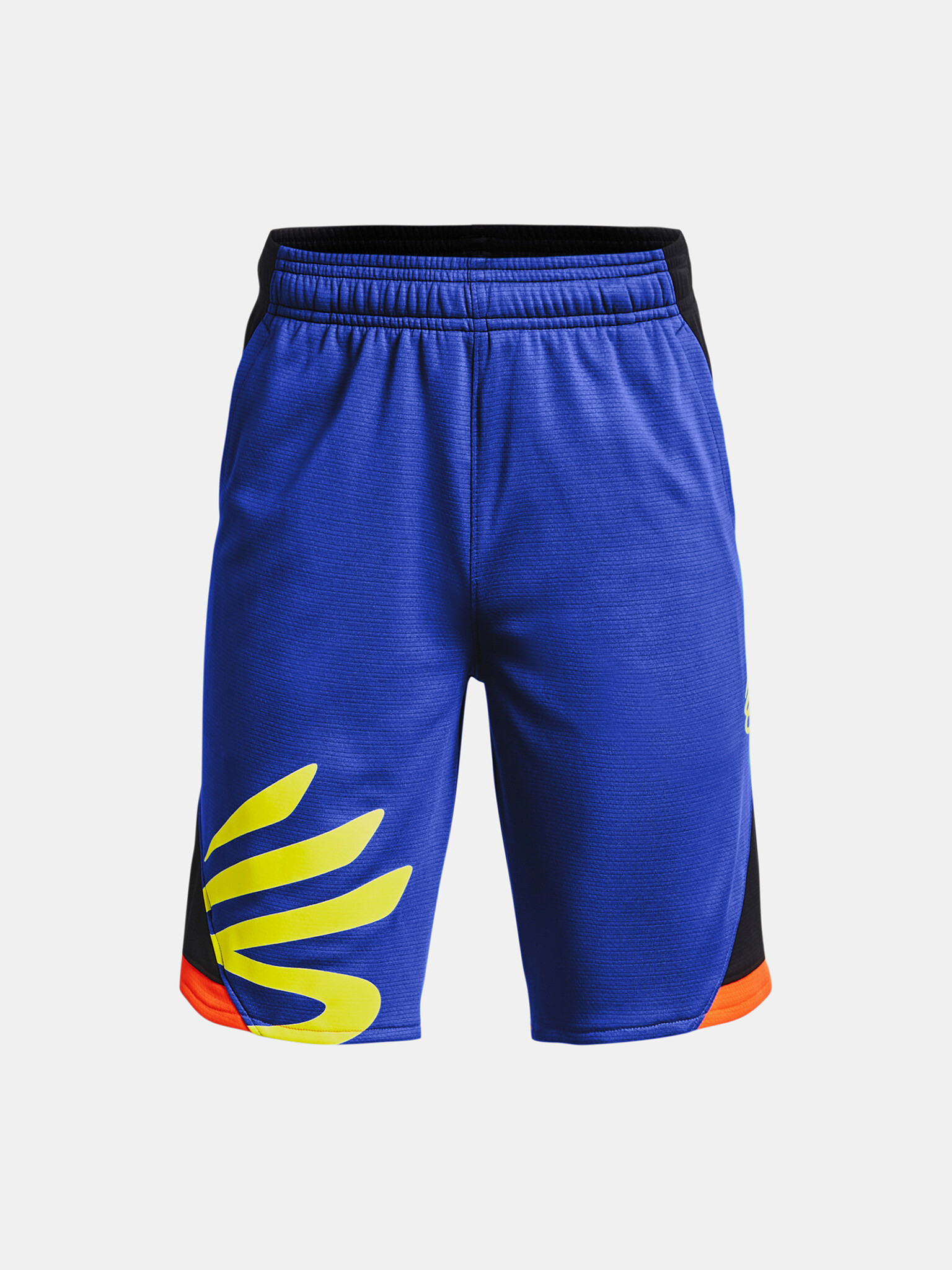 Under Armour B Curry Splash Kids Shorts Blue - Pepit.gr