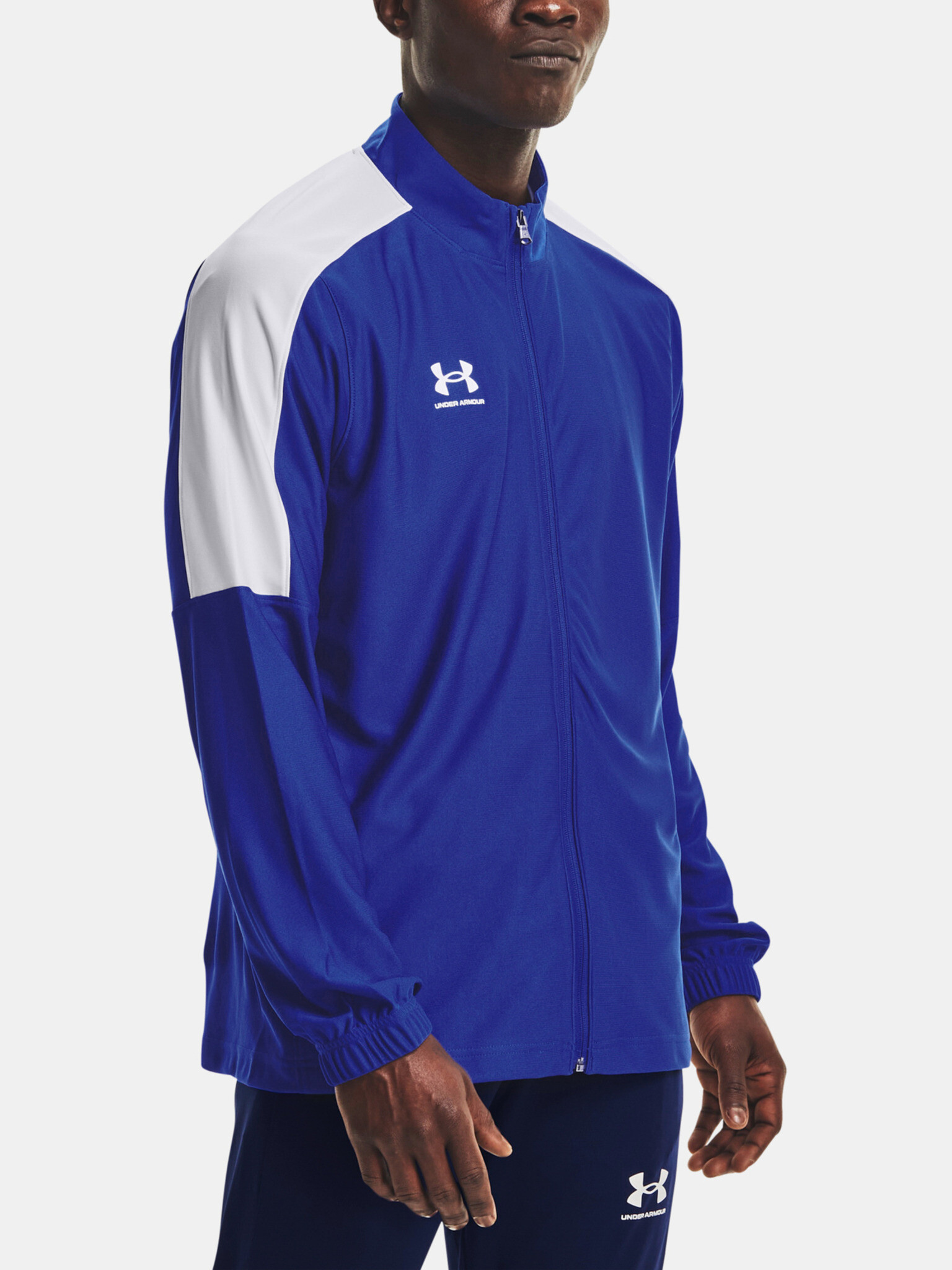 Under Armour Challenger Track Jacket Blue - Pepit.gr