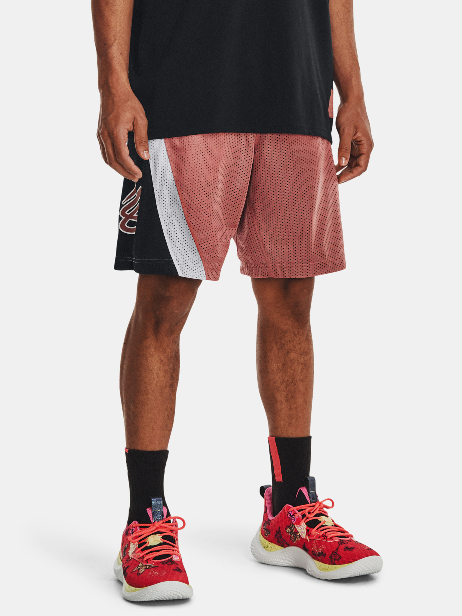 Under Armour Curry Splash 9'' Short pants Pink - Pepit.gr