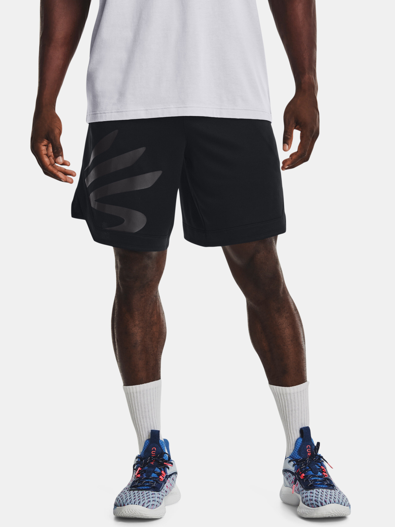 Under Armour Curry Splash Short pants Black - Pepit.gr