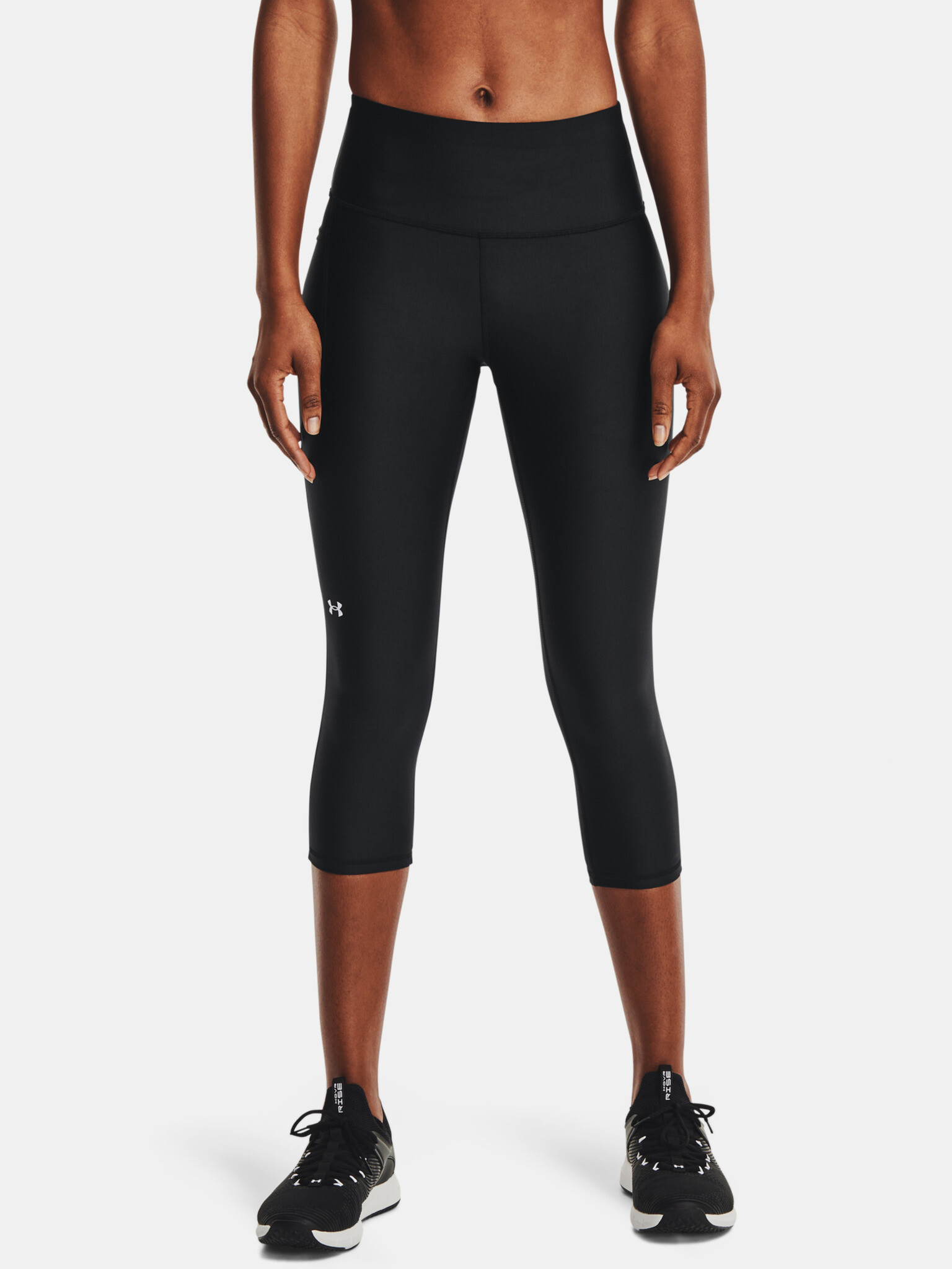 Under Armour HG Armour Hi Capri NS Leggings Black - Pepit.gr