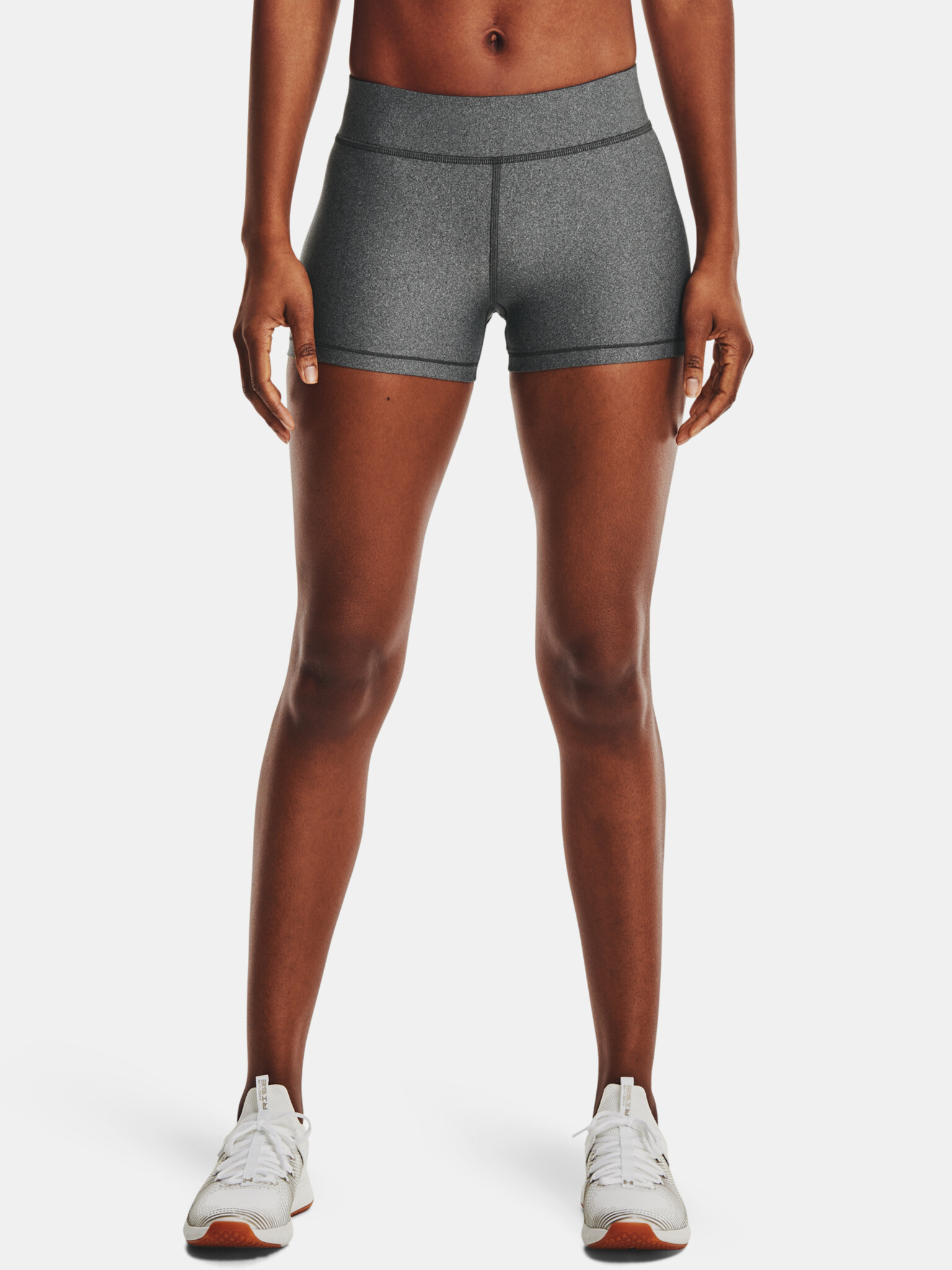 Under Armour HG Armour Mid Rise Shorts Grey - Pepit.gr