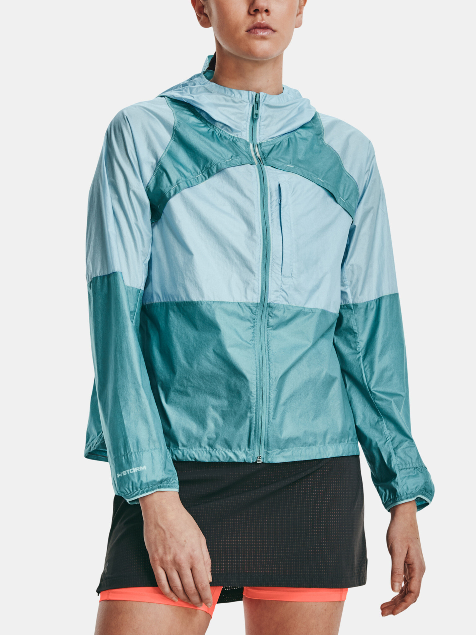 Under Armour Impasse Trail Jkt Jacket Blue - Pepit.gr