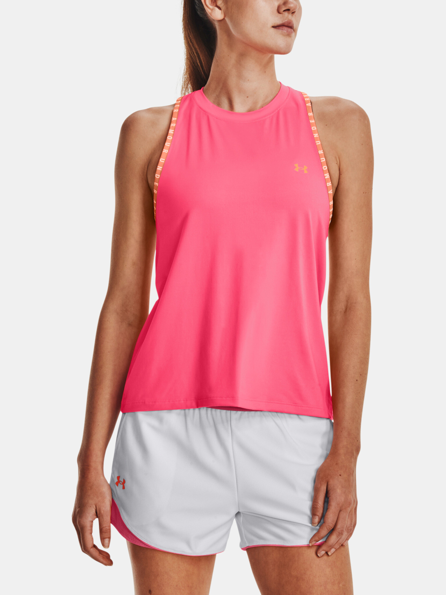 Under Armour Knockout Top Pink - Pepit.gr