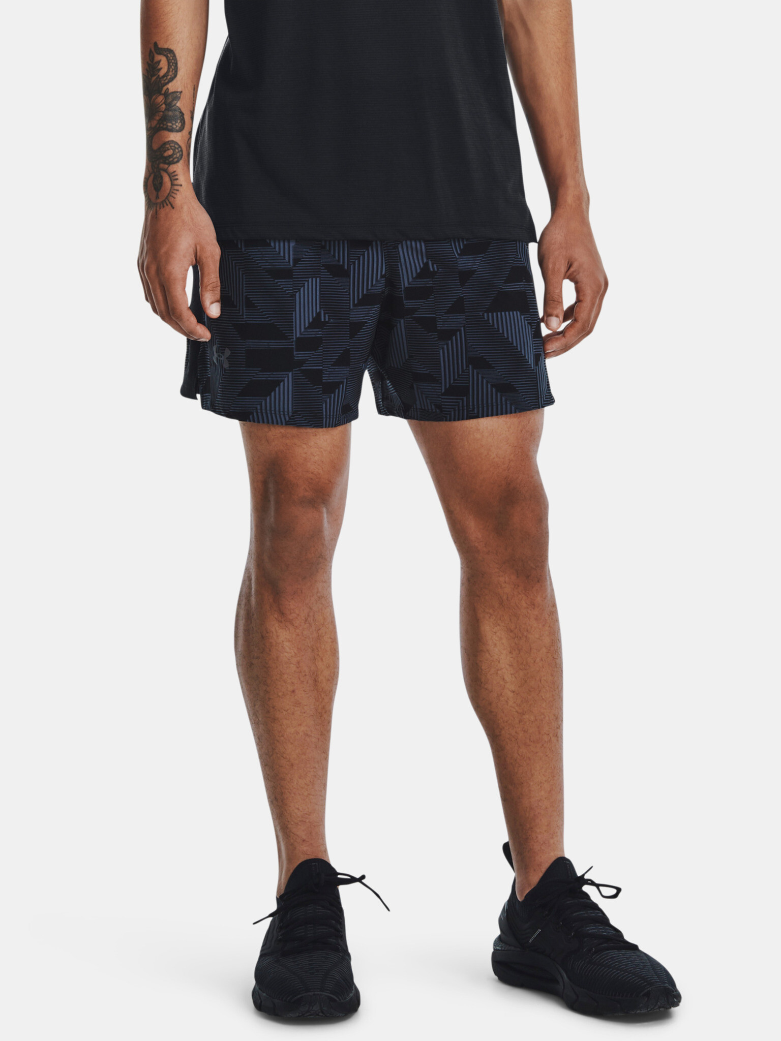 Under Armour Launch Elite 5'' Prt Short pants Black - Pepit.gr