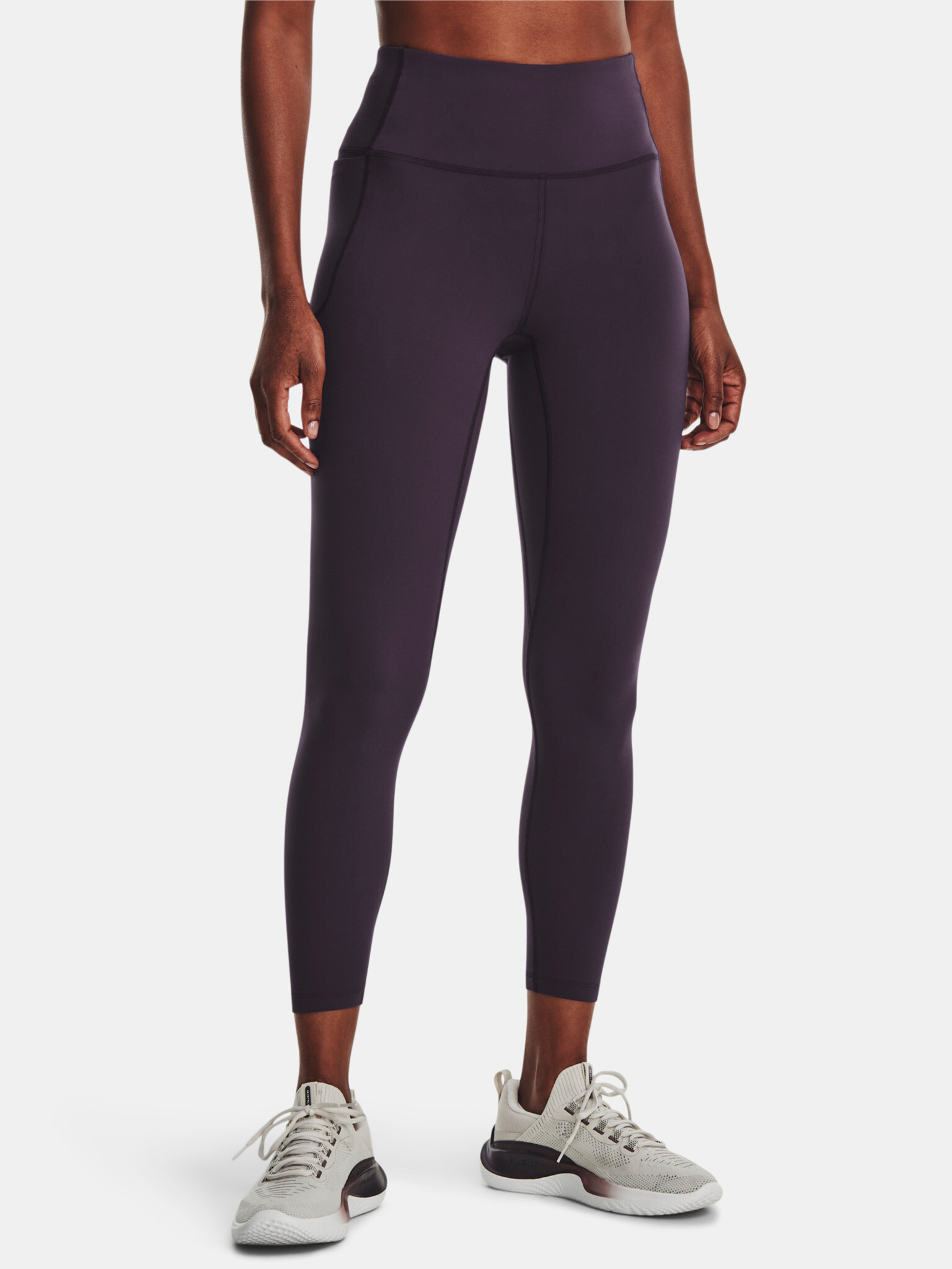 Under Armour Meridian Ankle Leggings Violet - Pepit.gr