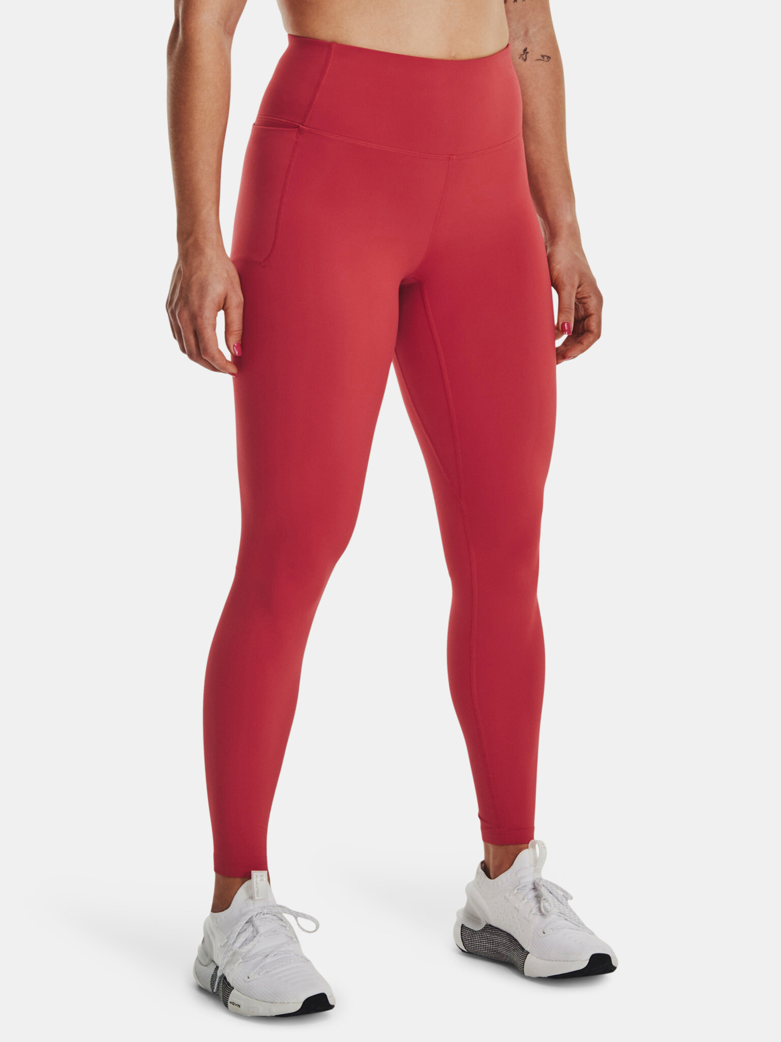 Under Armour Meridian Leggings Red - Pepit.gr