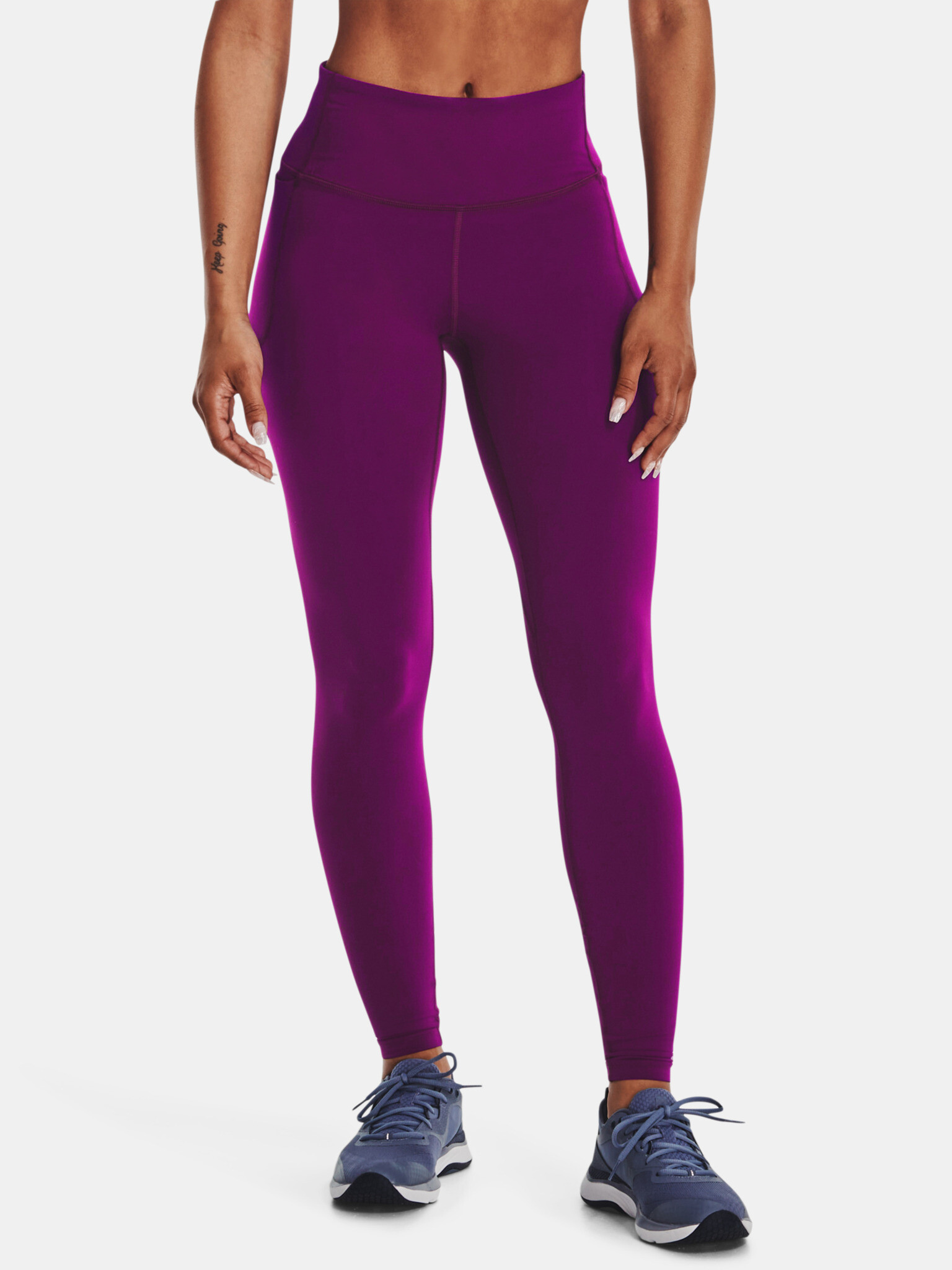 Under Armour Meridian Leggings Violet - Pepit.gr