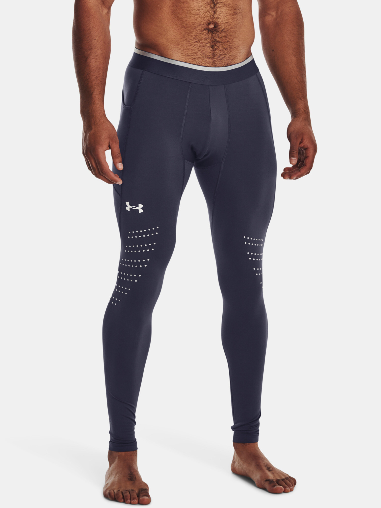 Under Armour Novelty Leggings Grey - Pepit.gr