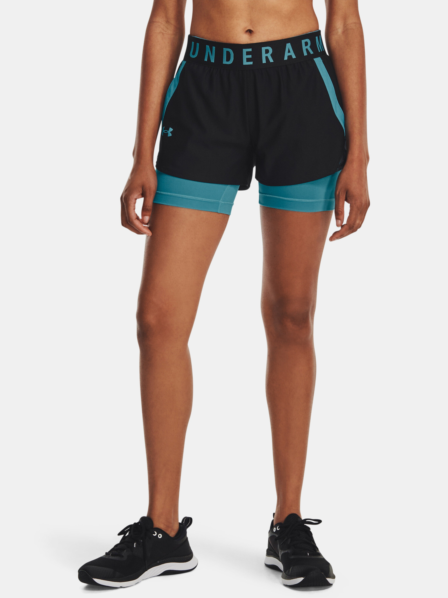 Under Armour Play Up 2-in-1 Shorts Black - Pepit.gr