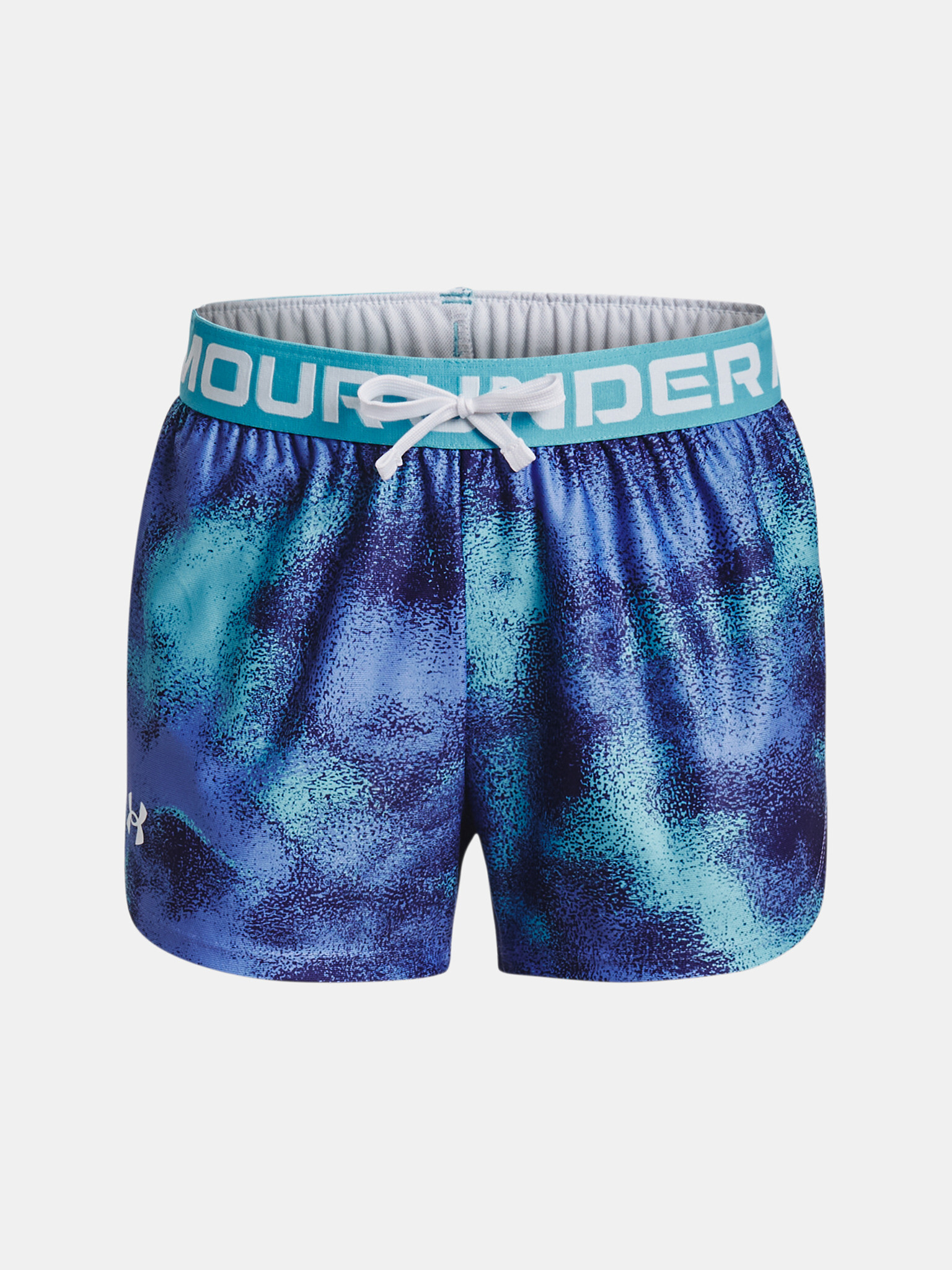 Under Armour Play Up Printed Kids Shorts Blue - Pepit.gr