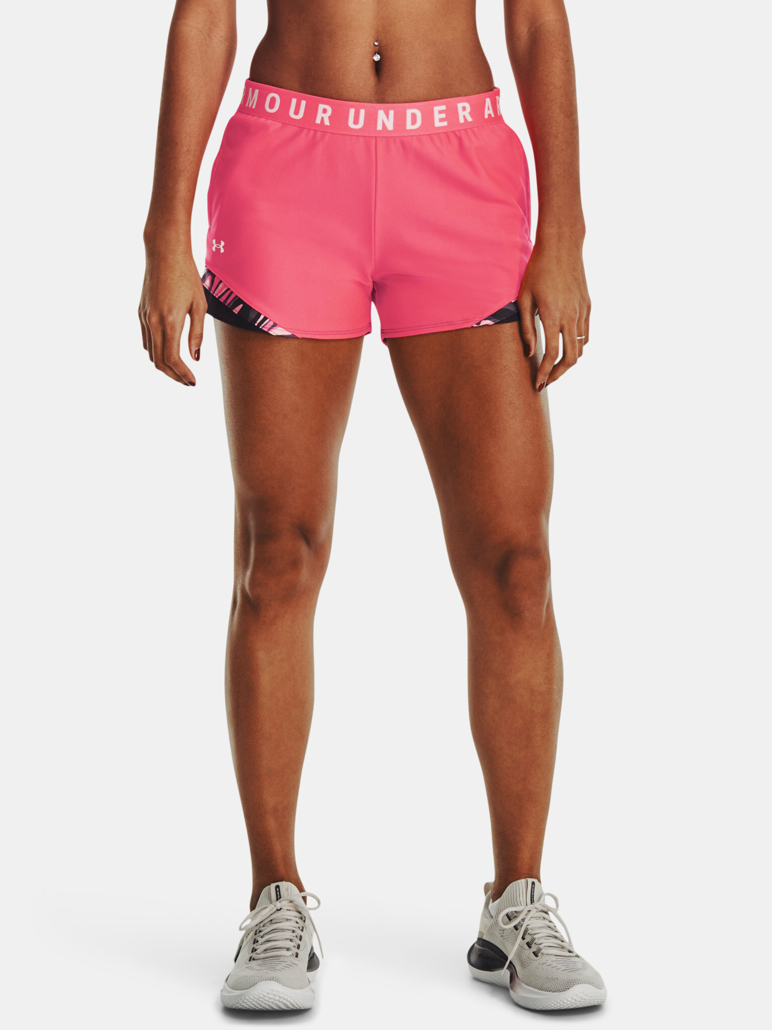 Under Armour Play Up Shorts 3.0 TriCo Nov Shorts Pink - Pepit.gr