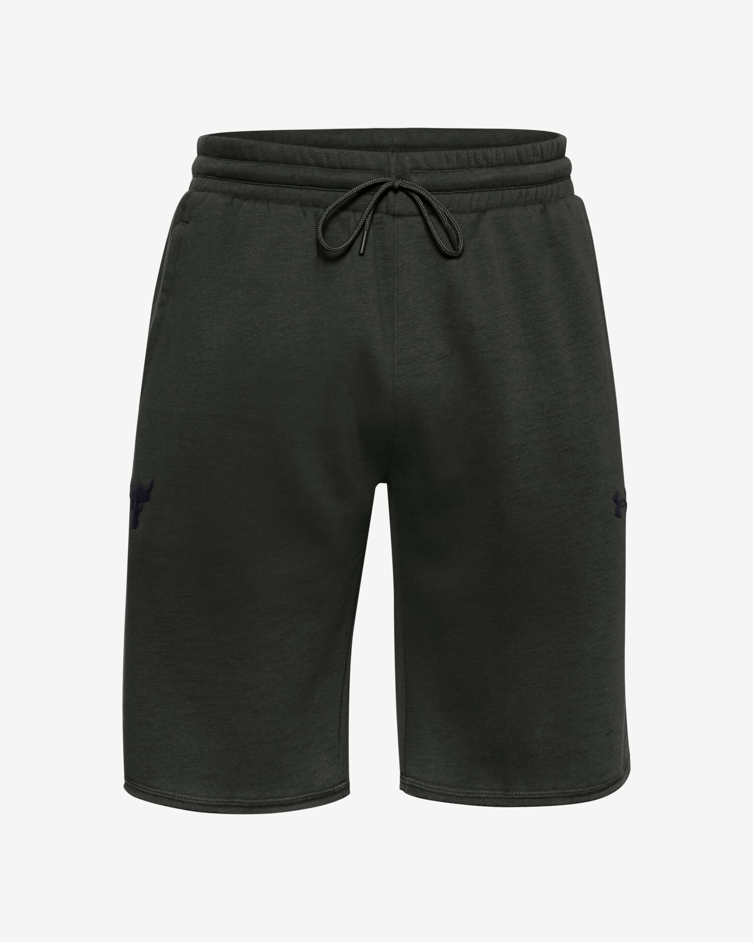 Under Armour Project Rock Charged Cotton® Shorts Green - Pepit.gr