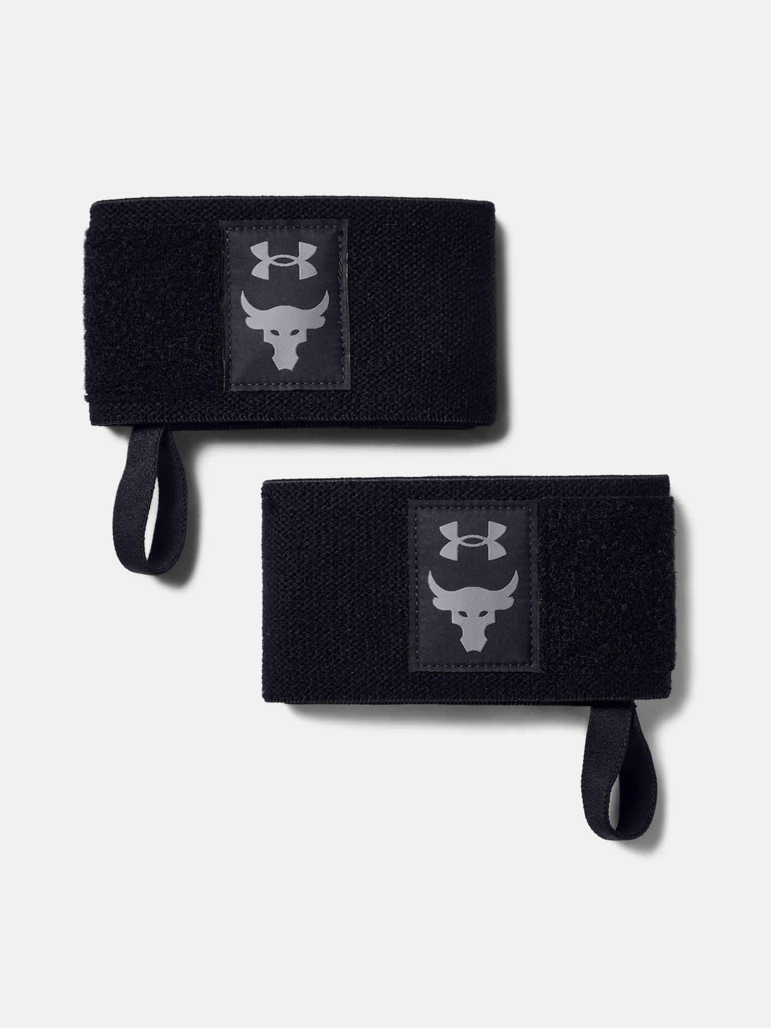 Under Armour Project Rock Wrist Wraps Wrist Wraps Black - Pepit.gr