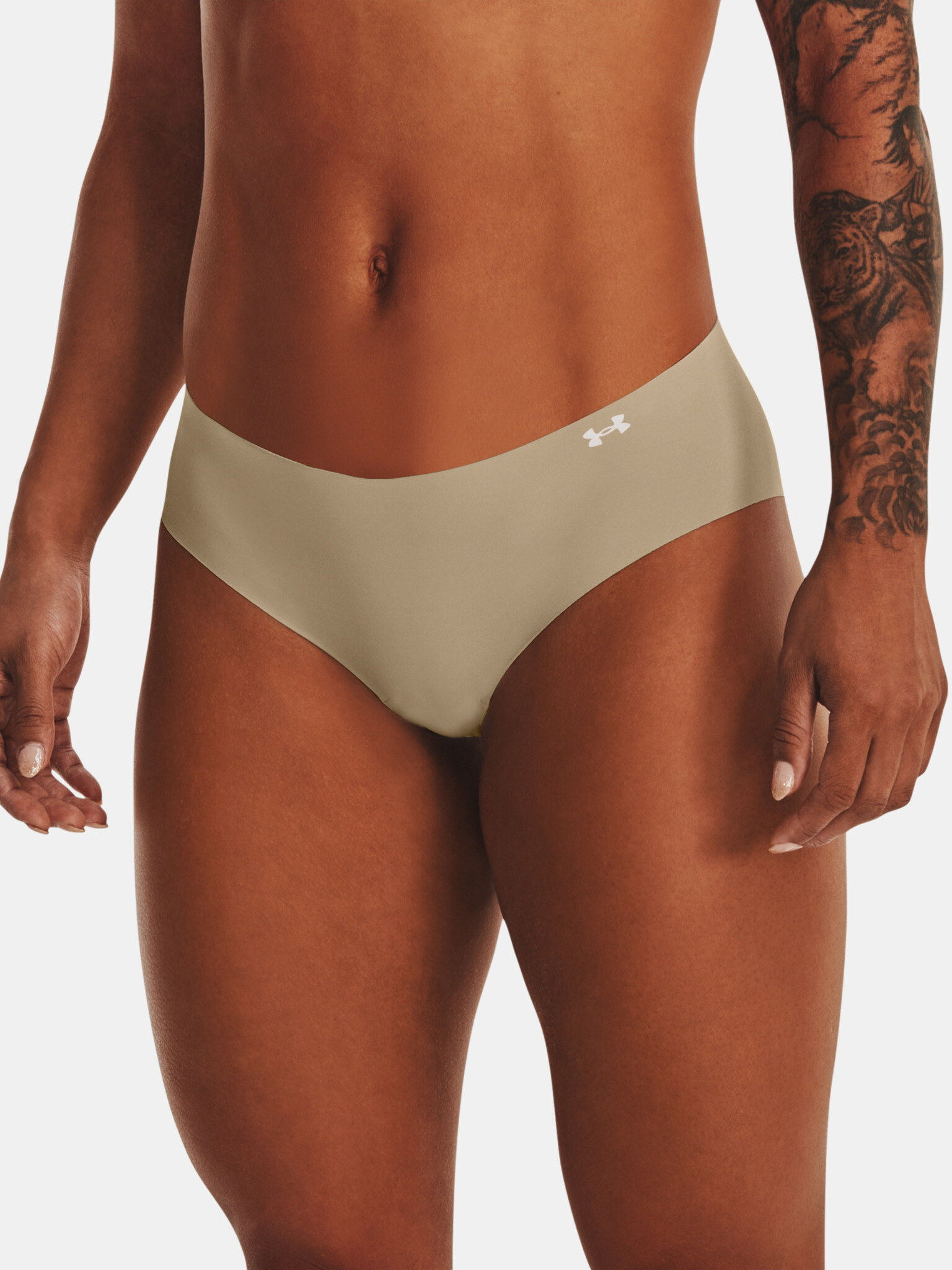 Under Armour PS Hipster Briefs 3 Piece Beige - Pepit.gr