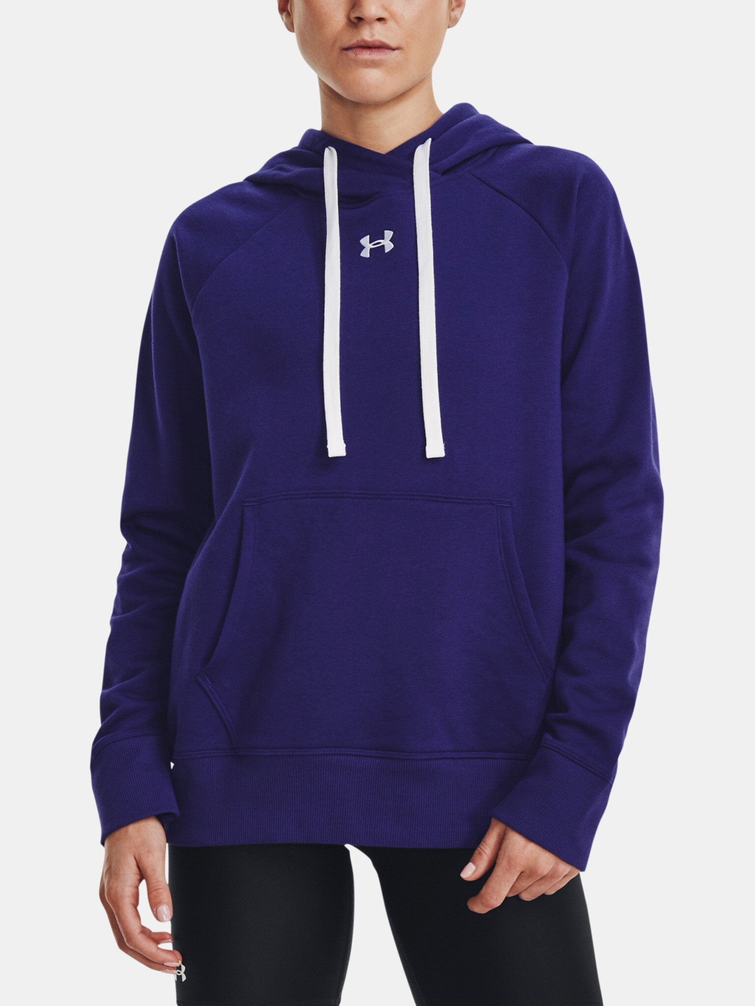 Under Armour Rival Fleece HB Hoodie Sweatshirt Blue - Pepit.gr