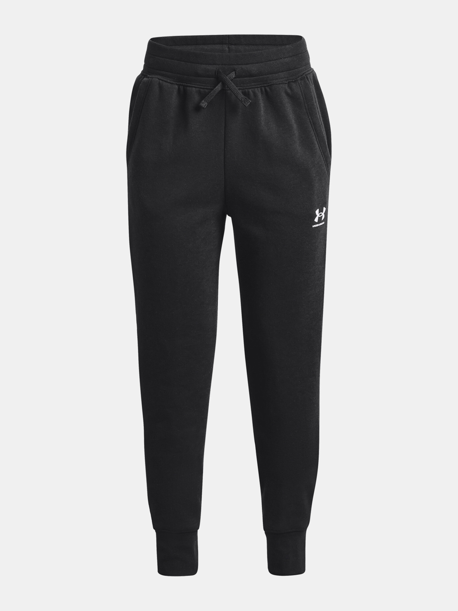 Under Armour Rival Fleece Kids Joggings Black - Pepit.gr