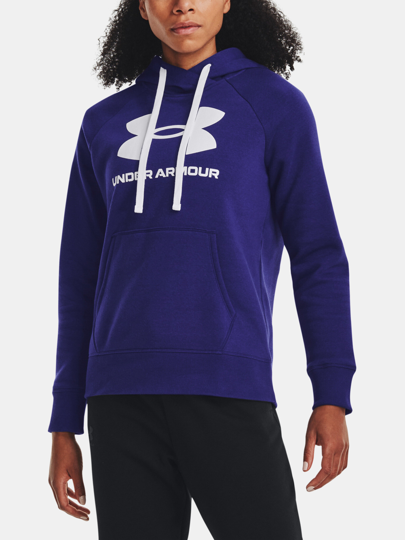 Under Armour Rival Fleece Logo Sweatshirt Blue - Pepit.gr