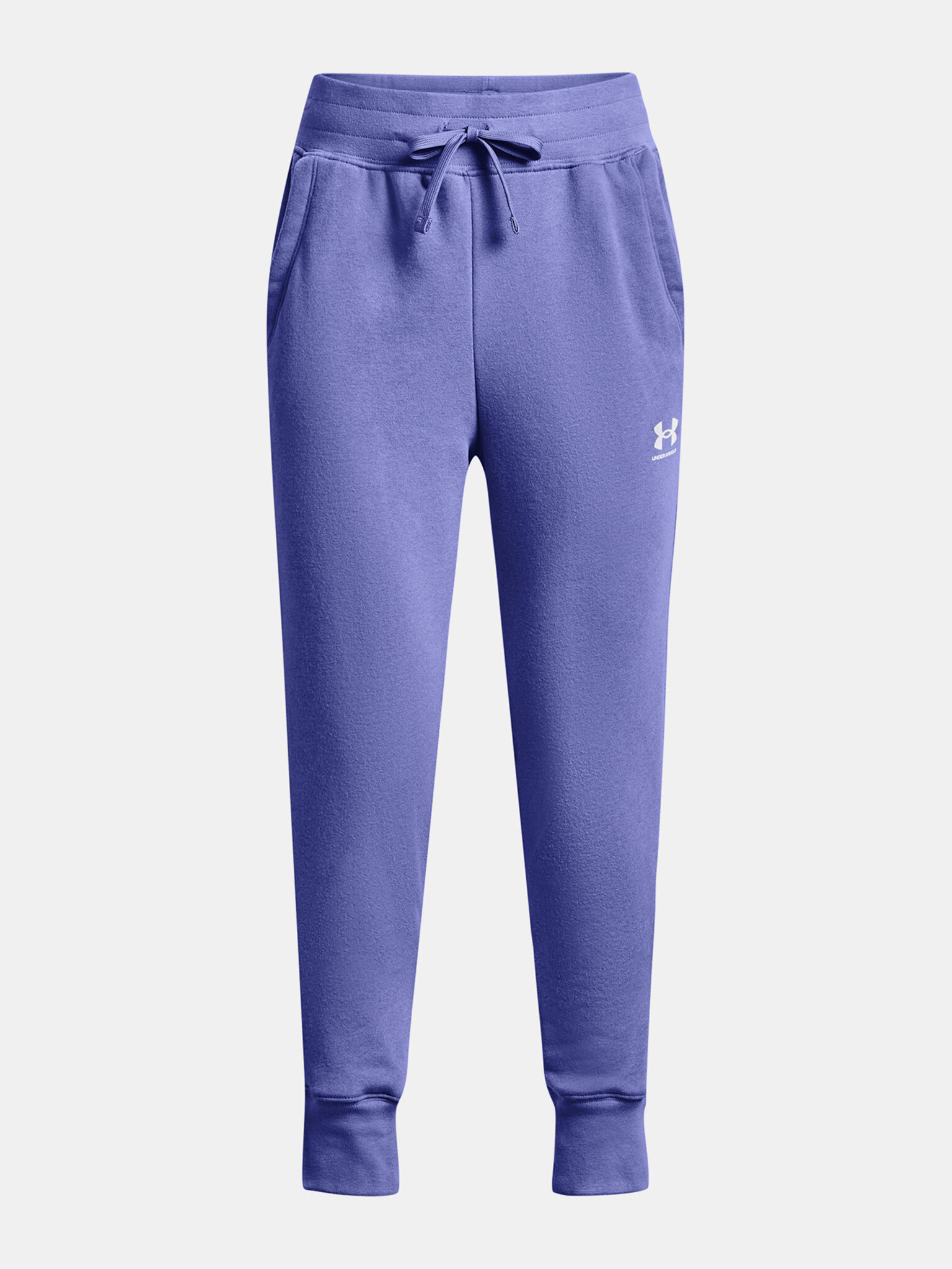 Under Armour Rival Fleece LU Kids Joggings Blue - Pepit.gr