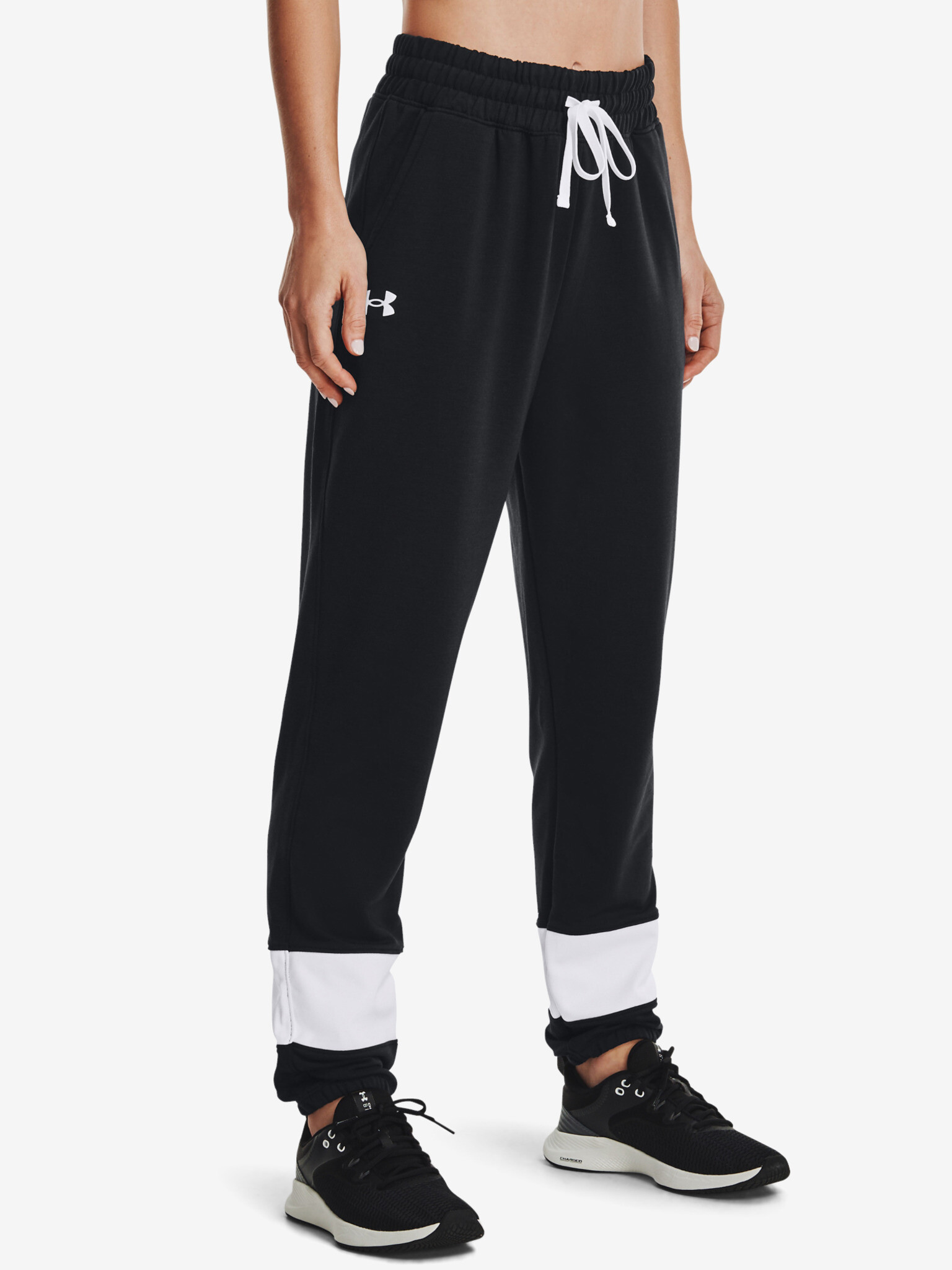 Under Armour Rival Terry Sweatpants Black - Pepit.gr