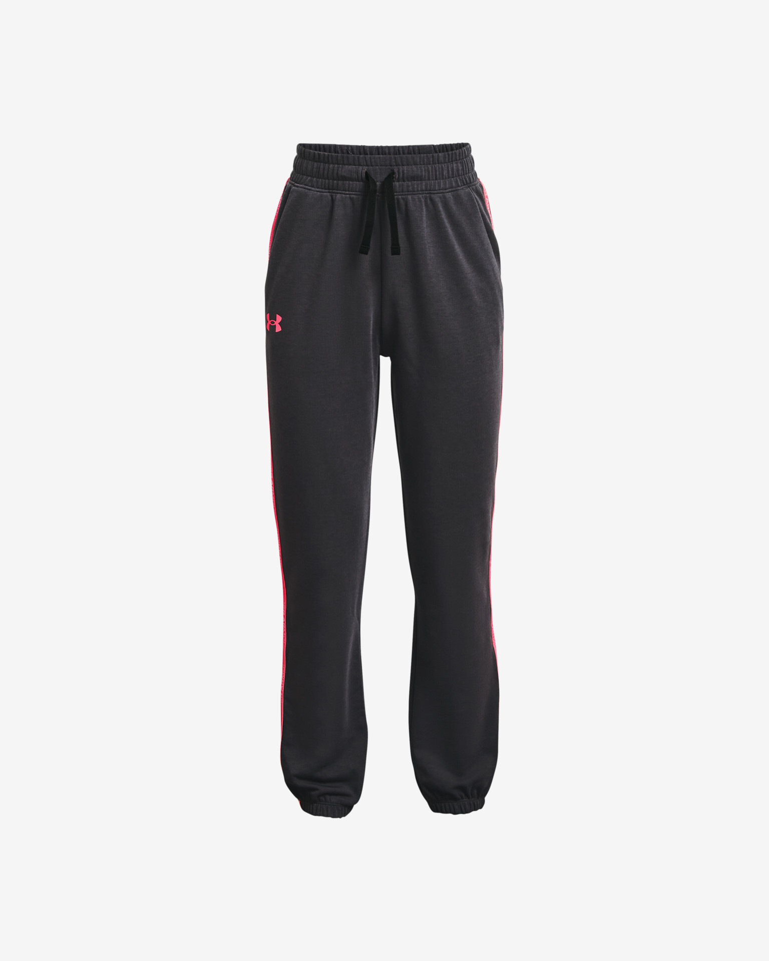 Under Armour Rival Terry Taped Kids Joggings Black - Pepit.gr