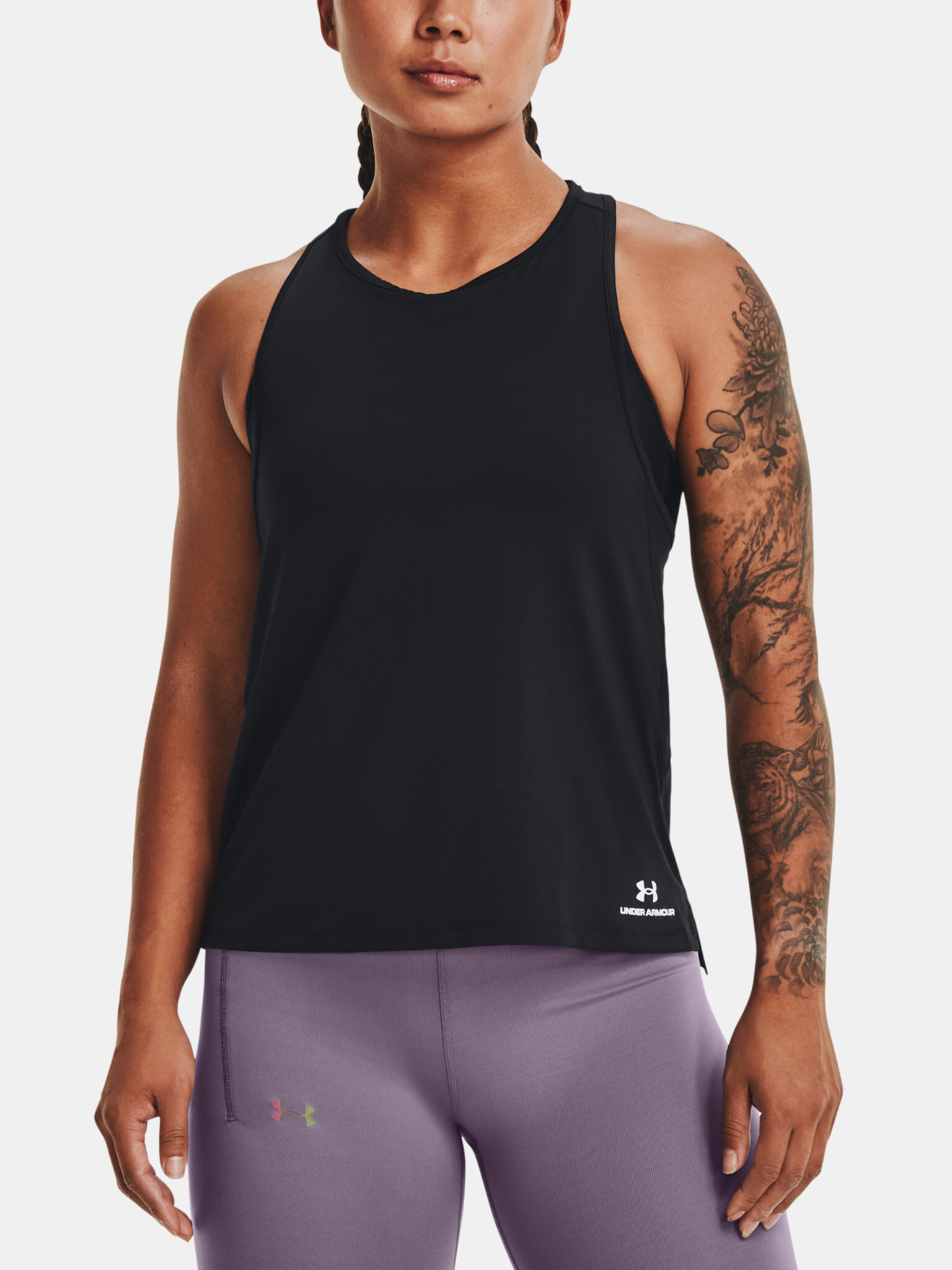 Under Armour Rush Energy Top Black - Pepit.gr