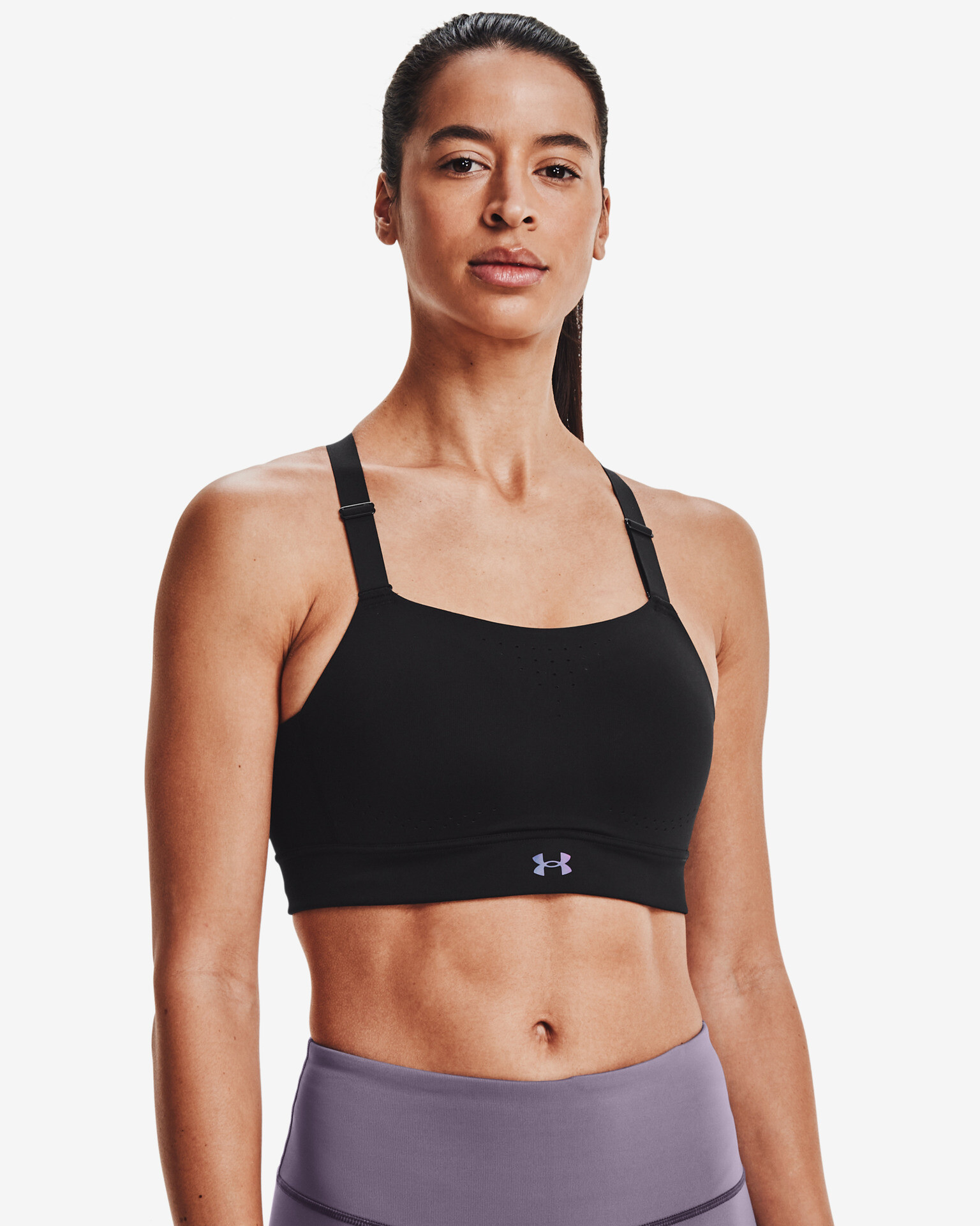 Under Armour Rush™ High Bra Black - Pepit.gr