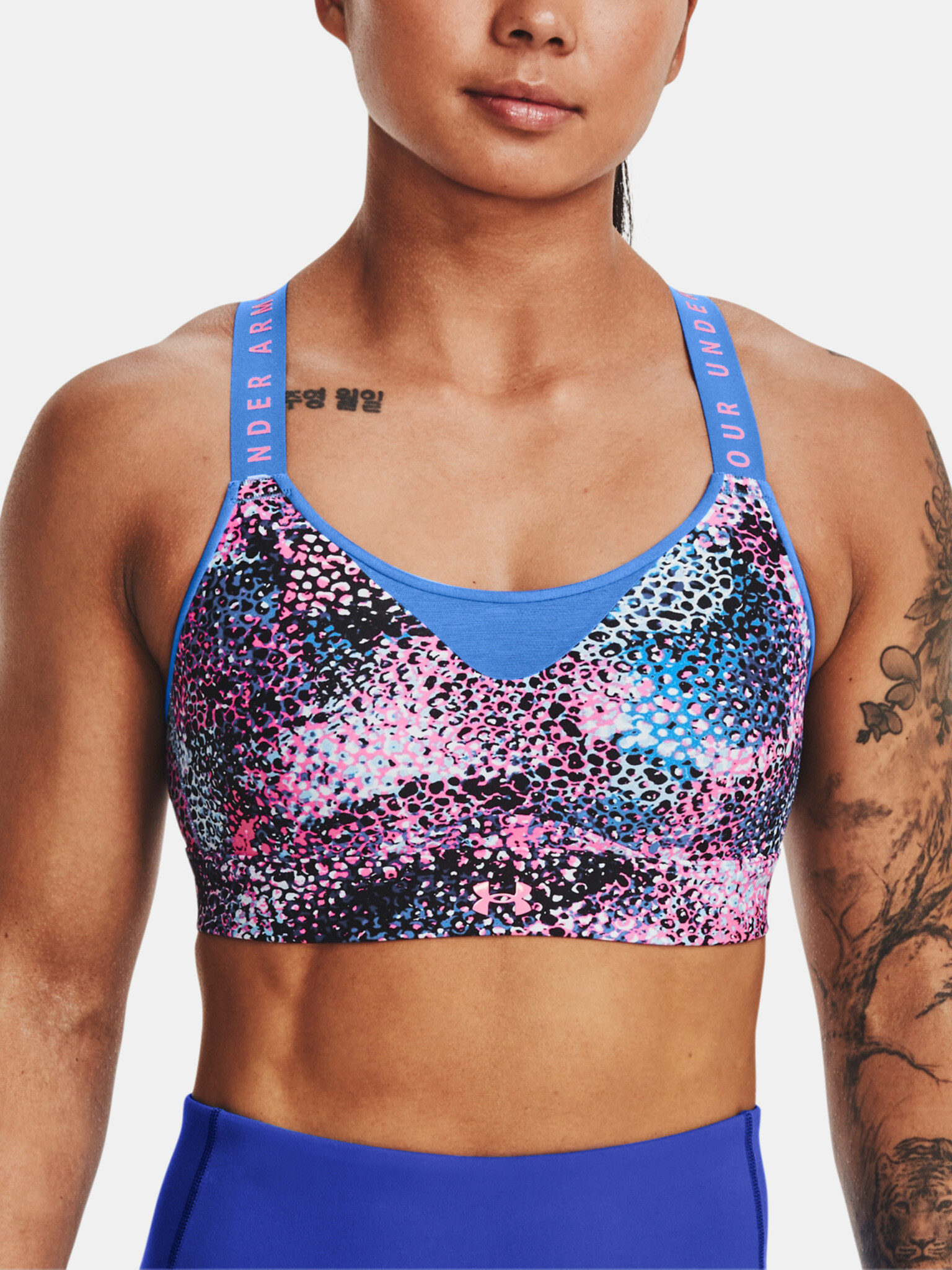 Under Armour Sport Bra Blue - Pepit.gr