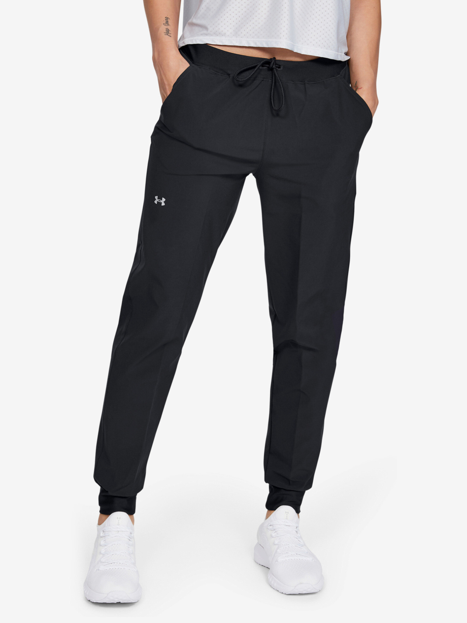 Under Armour Sport Woven Sweatpants Black - Pepit.gr