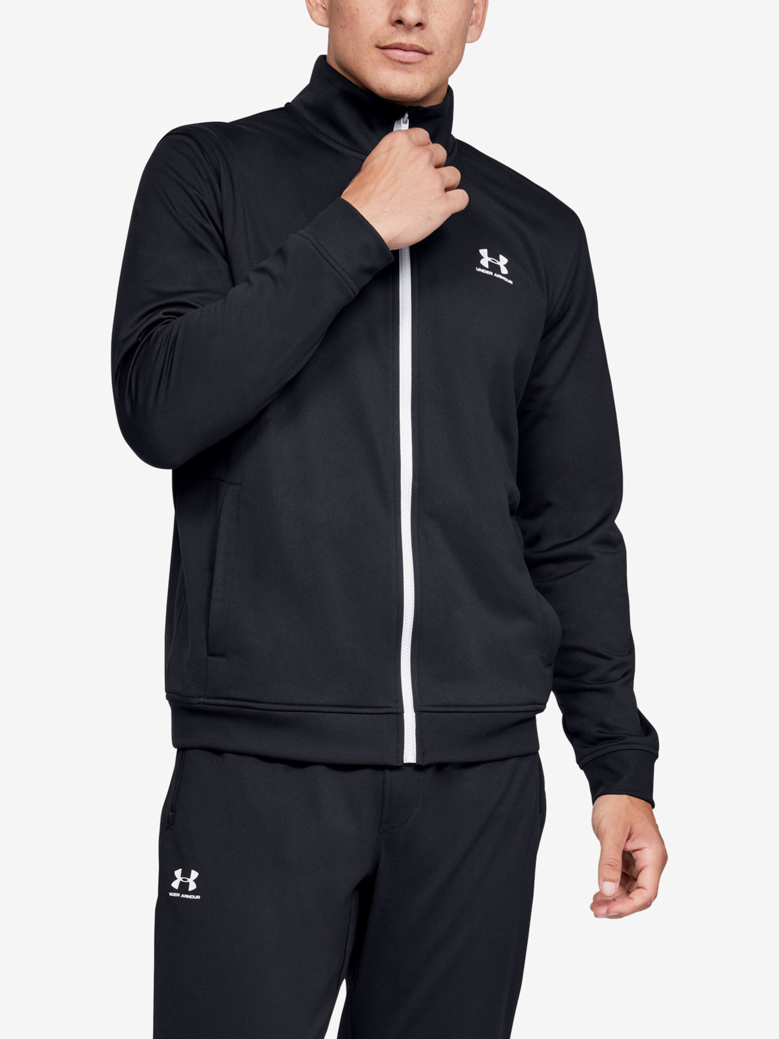 Under Armour Sportstyle Tricot Sweatshirt Black - Pepit.gr