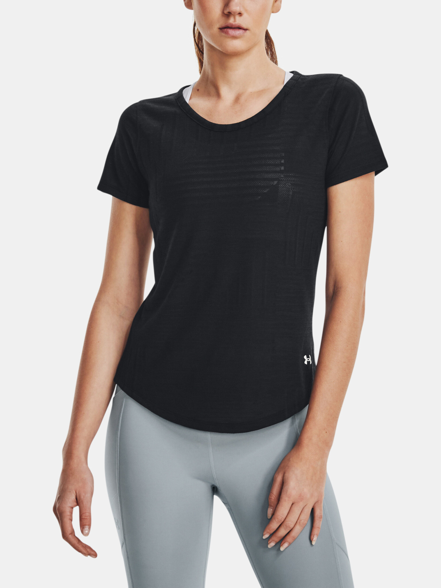 Under Armour Streaker T-shirt Black - Pepit.gr