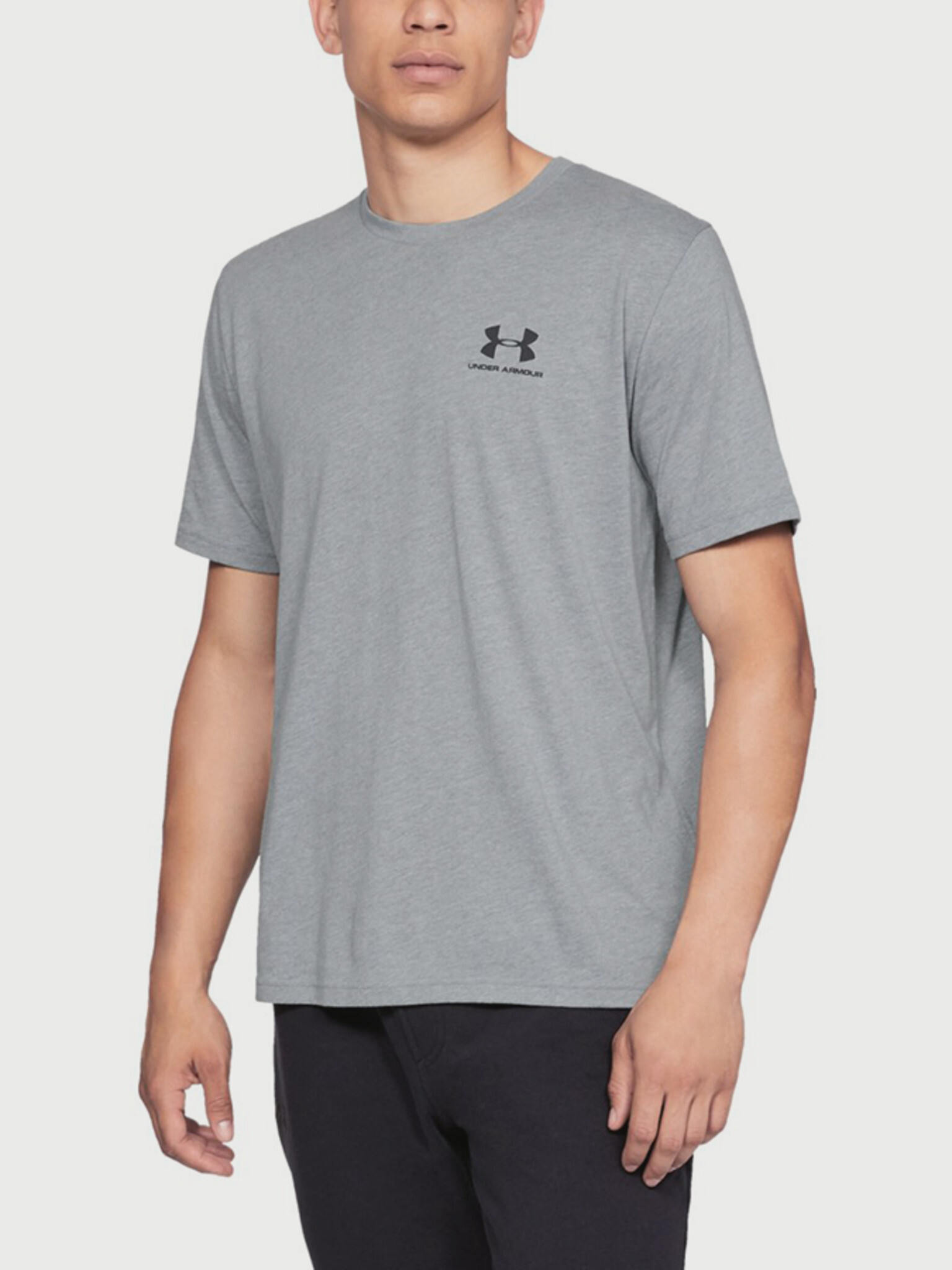 Under Armour T-shirt Grey - Pepit.gr