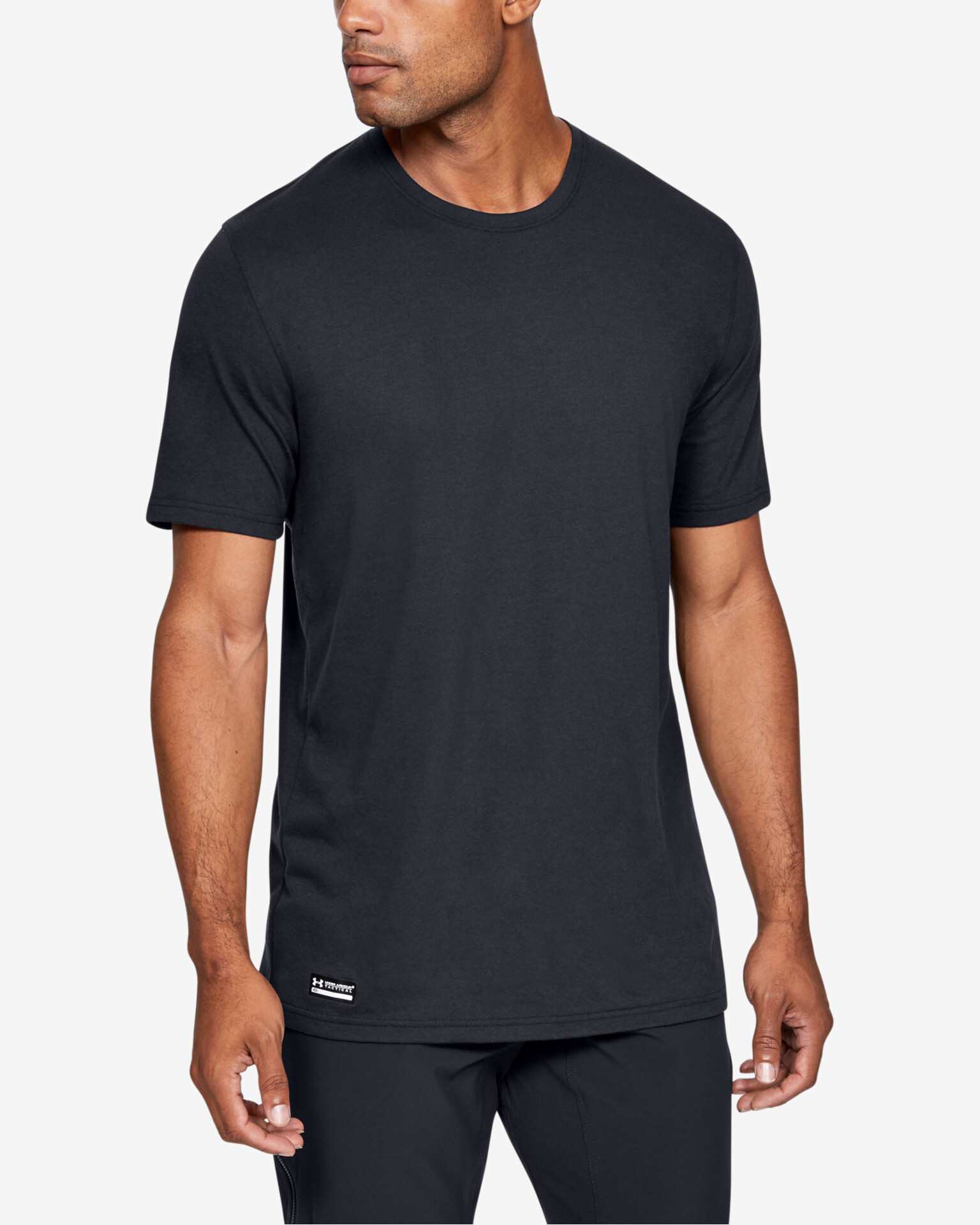 Under Armour Tactical Cotton T-shirt Black - Pepit.gr