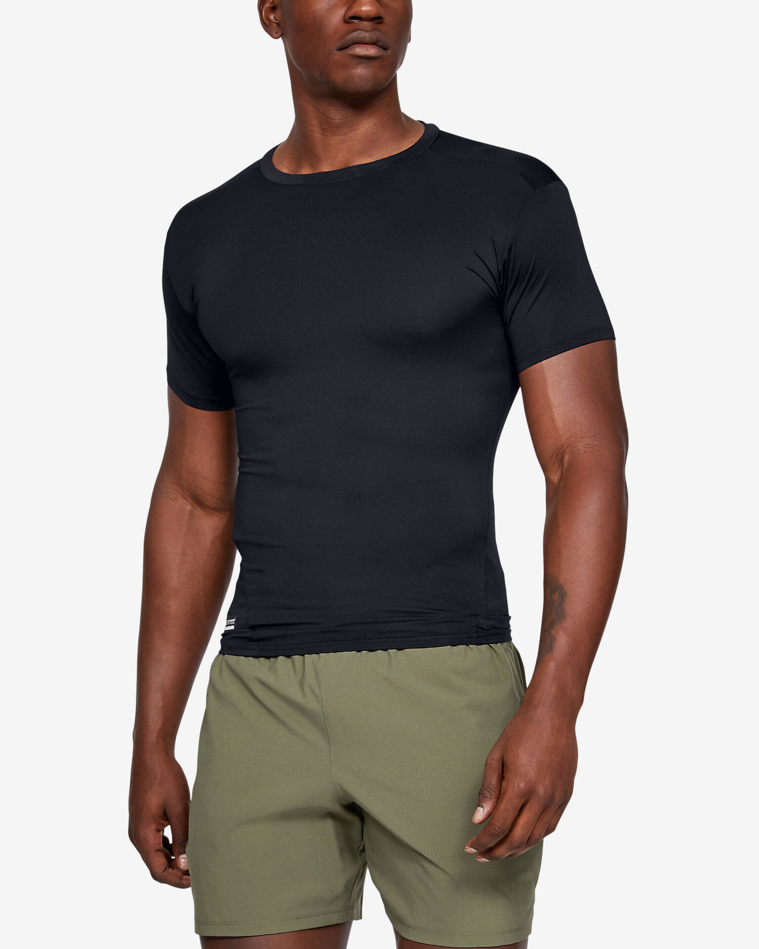 Under Armour Tactical HeatGear® T-shirt Black - Pepit.gr