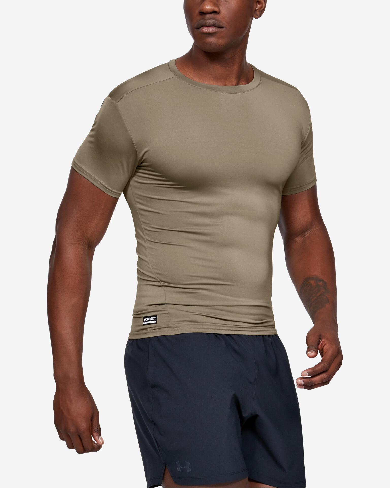 Under Armour Tactical HeatGear® T-shirt Black - Pepit.gr