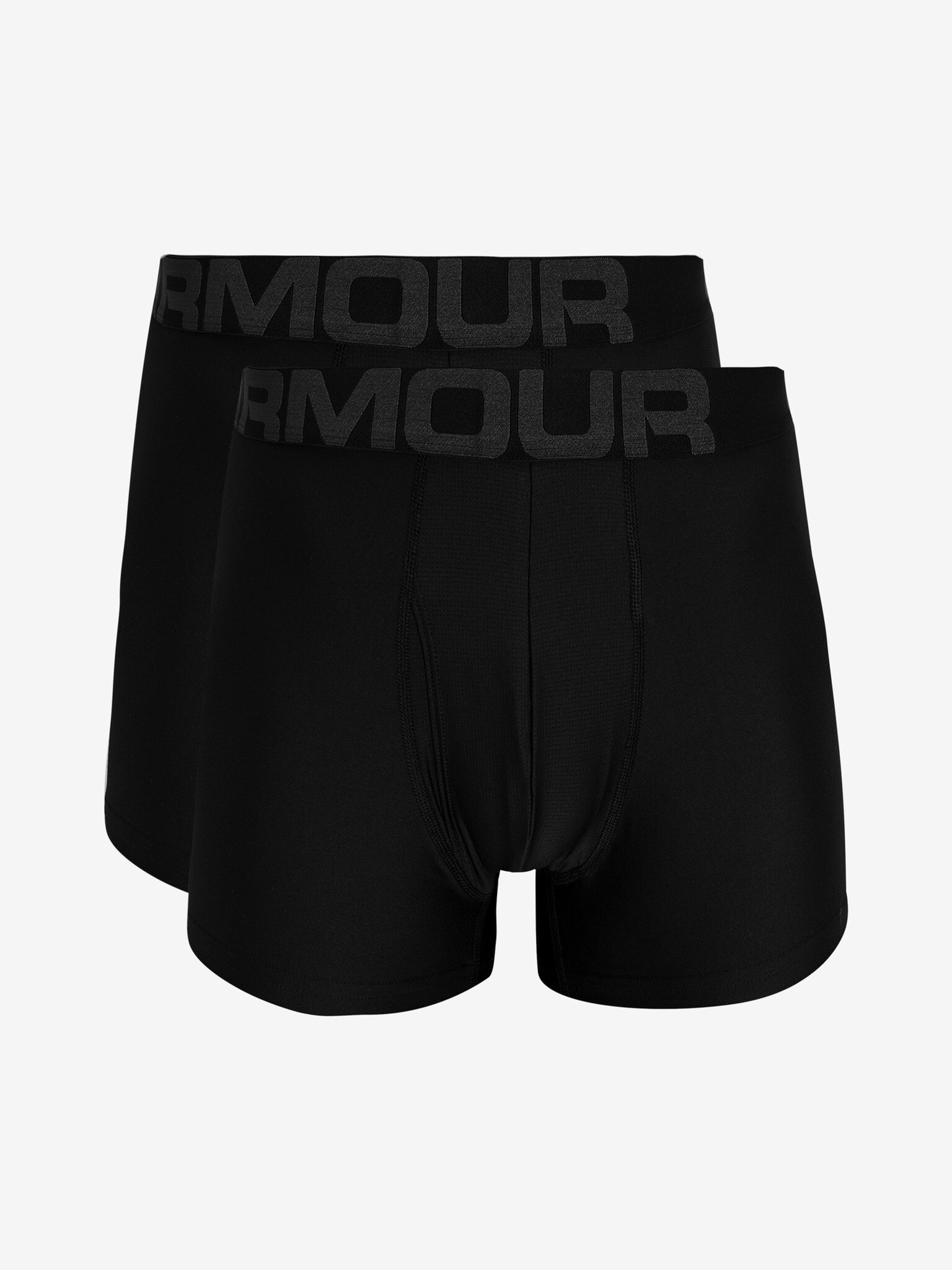 Under Armour Tech 3" Boxers 2 pcs Black - Pepit.gr