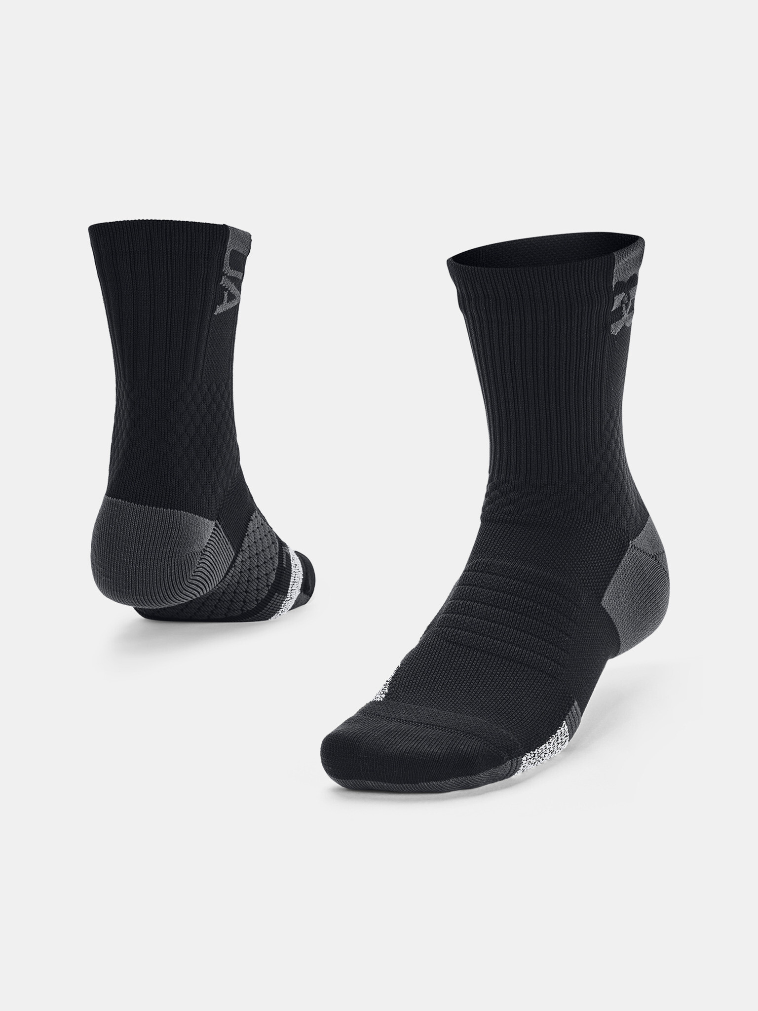 Under Armour UA AD Playmaker Mid Socks Black - Pepit.gr